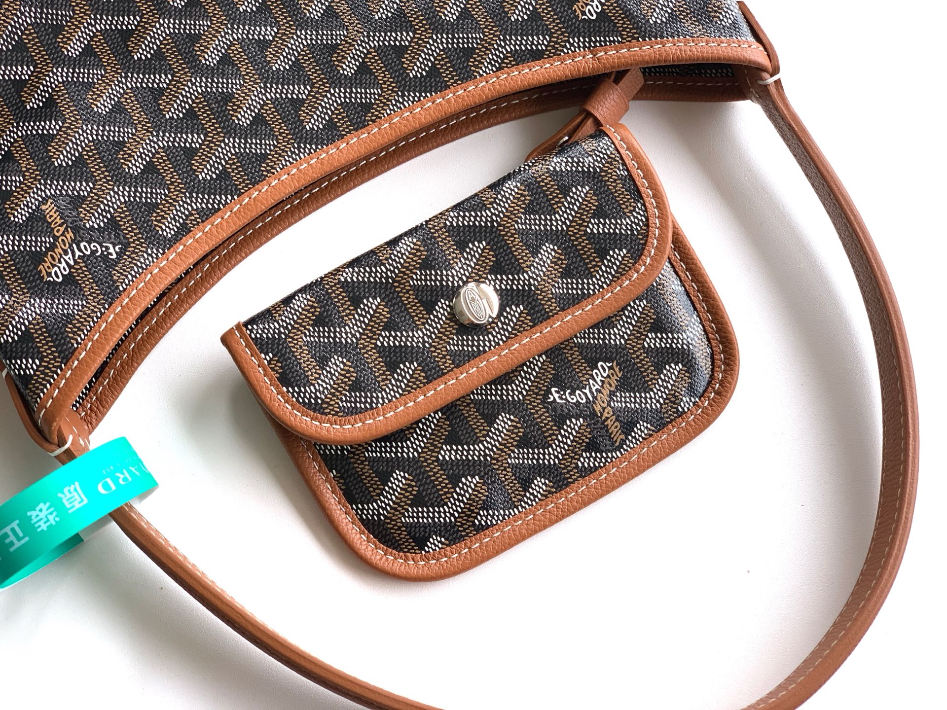 Goyard Shoulder Bag Brown M