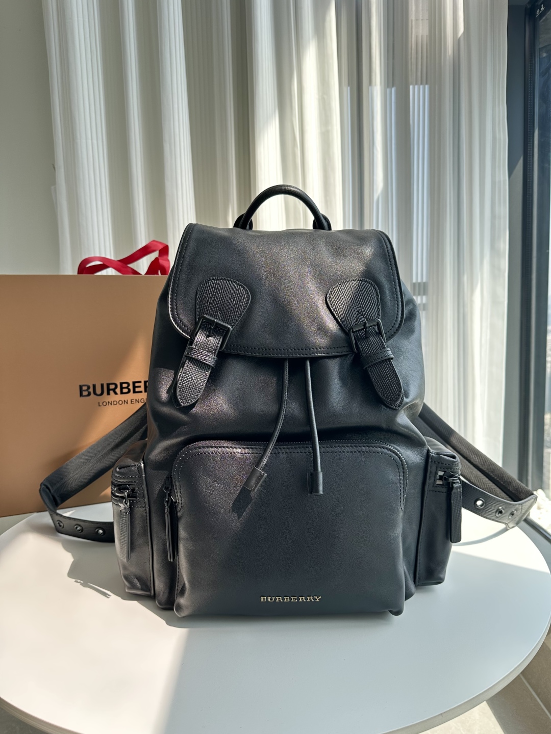 Burberry Backpack Cow Leather