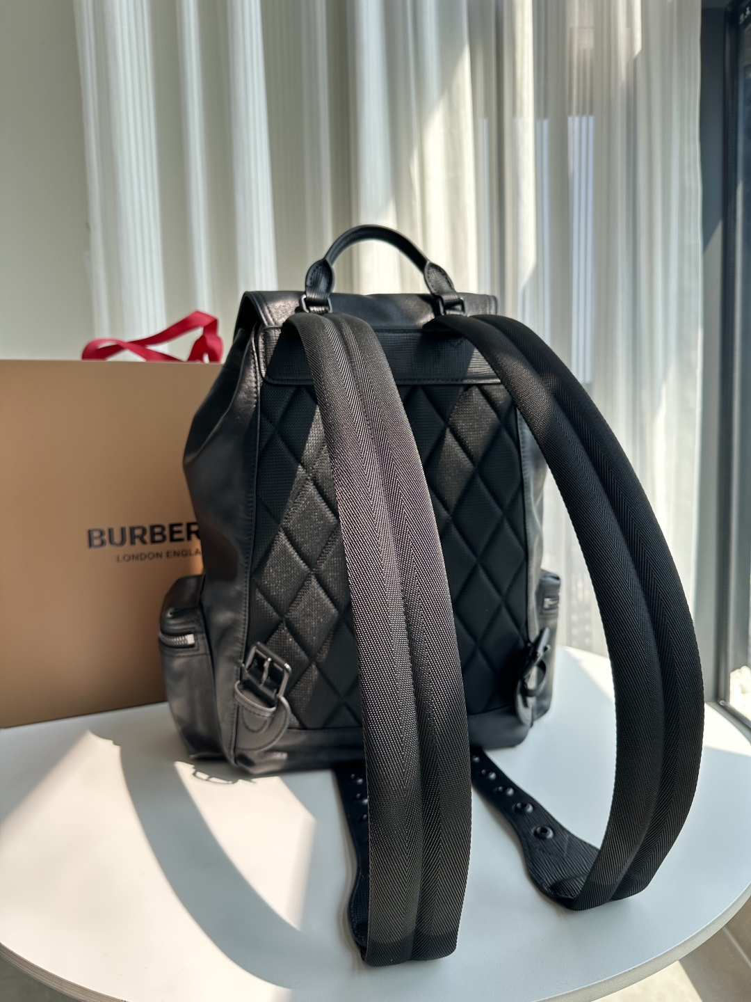 Burberry Backpack Cow Leather