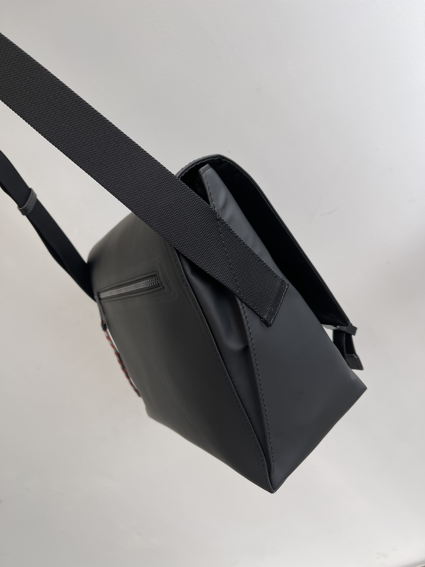 Burberry Male Shoulder Bag Canvas Black Waterproof M-l-s