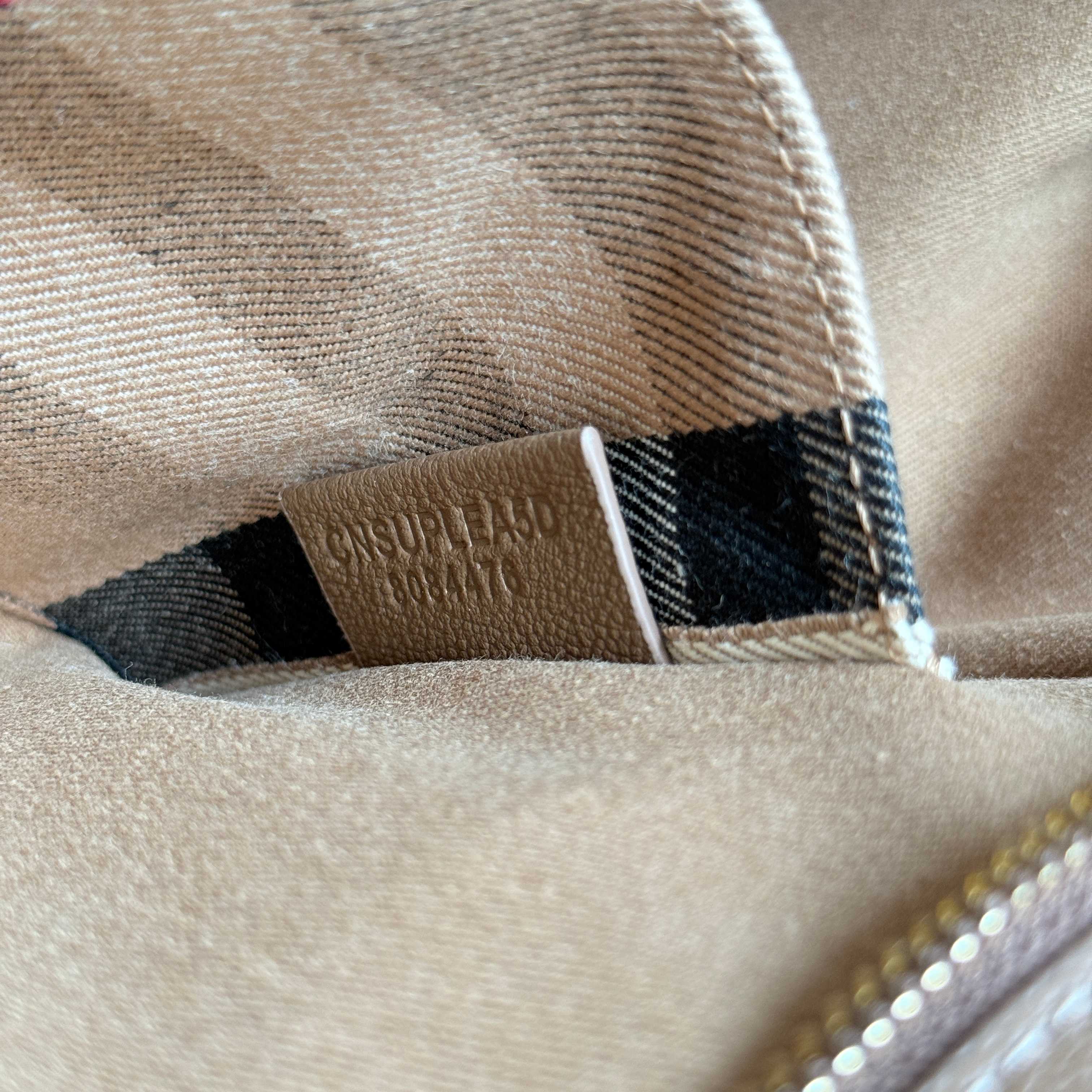 Burberry Tote Bag Cow Leather