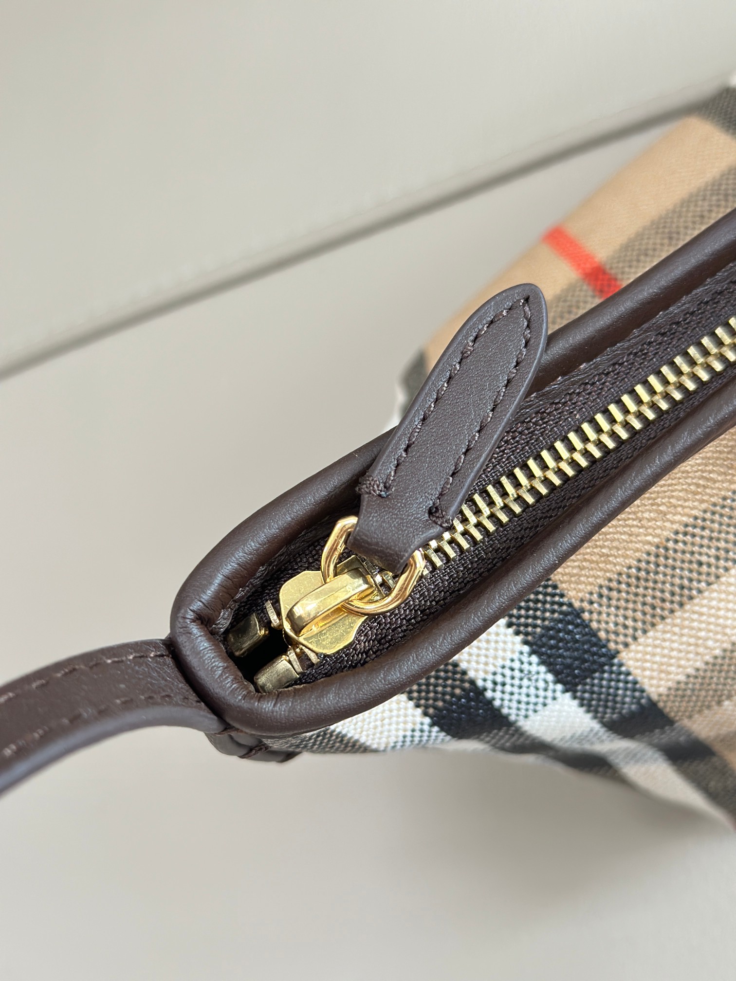 Burberry Shoulder Bag Cow Leather 16cm