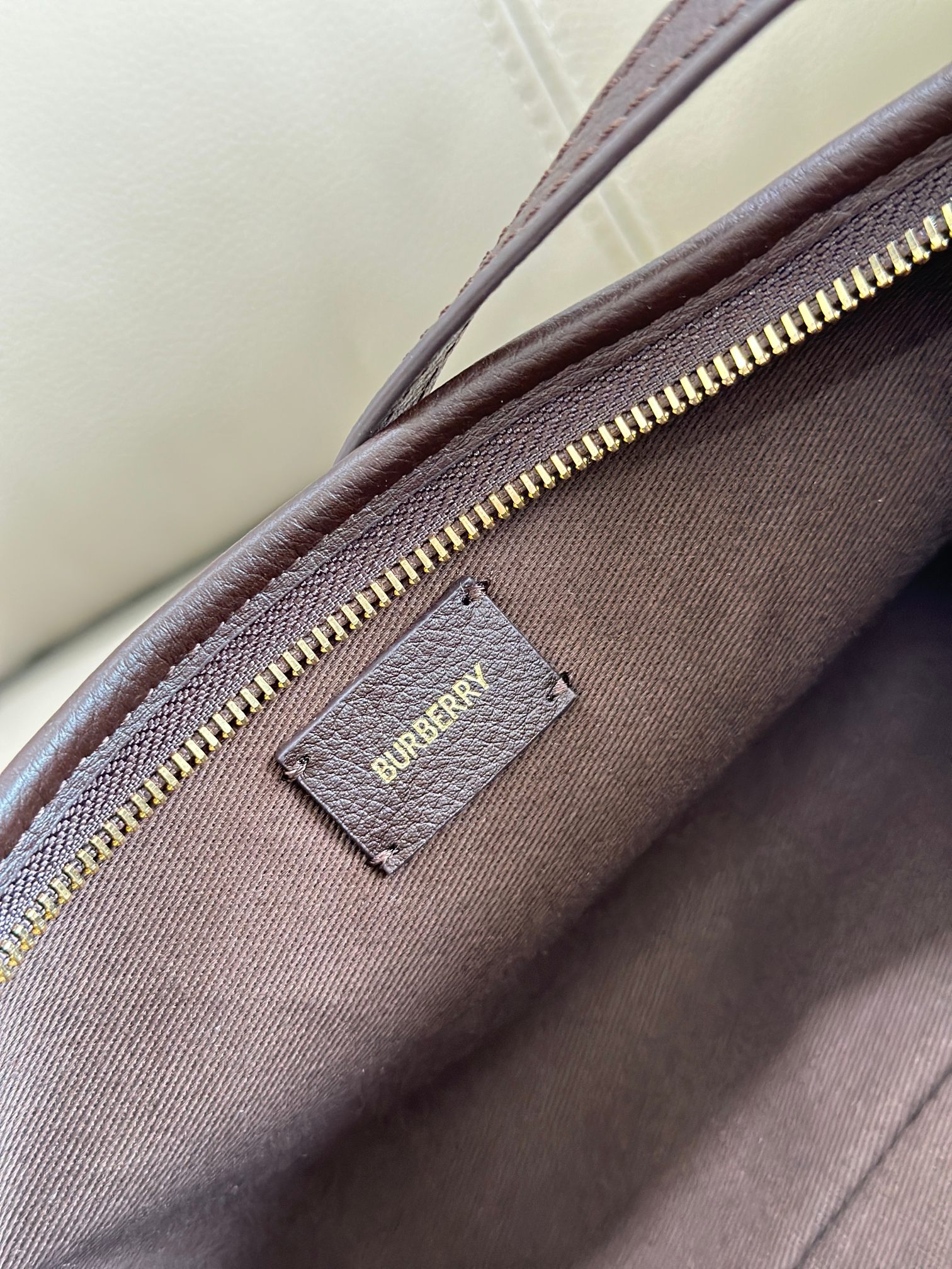 Burberry Shoulder Bag Cow Leather 16cm