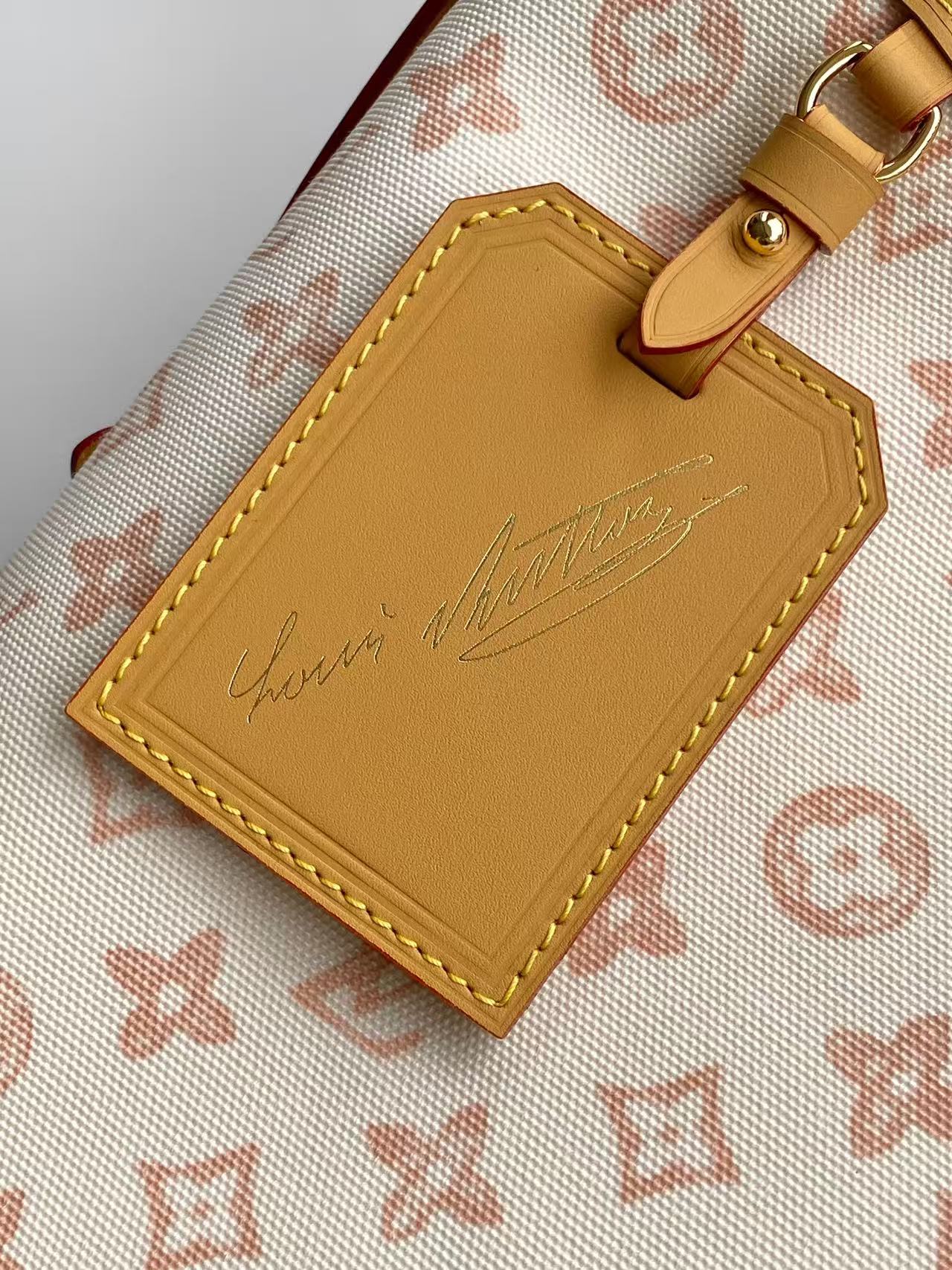 Louis Vuitton Clutch Bag Canvas Blue M-l