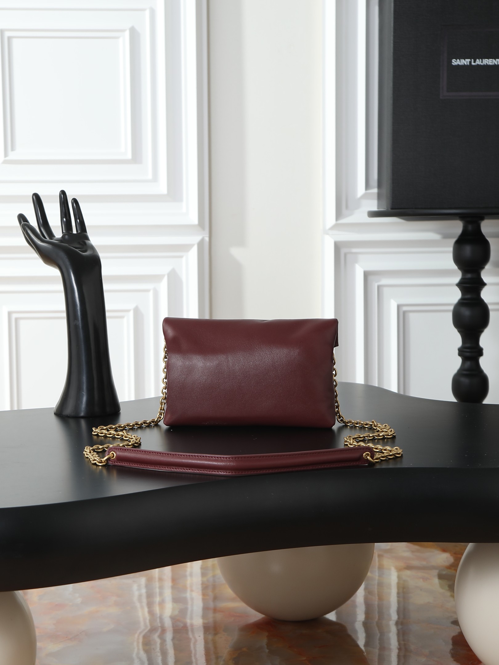 Clutch Bag Sheepskin M-l-s