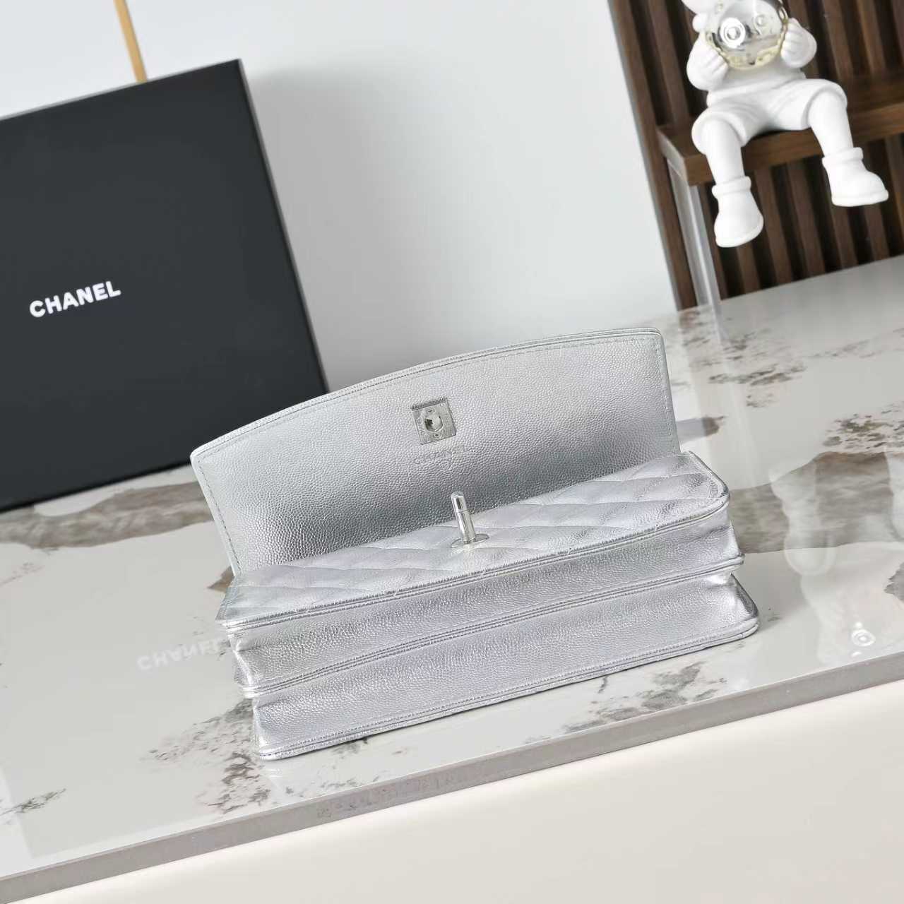 Chanel Basic Bag Cow Leather Gold M-l