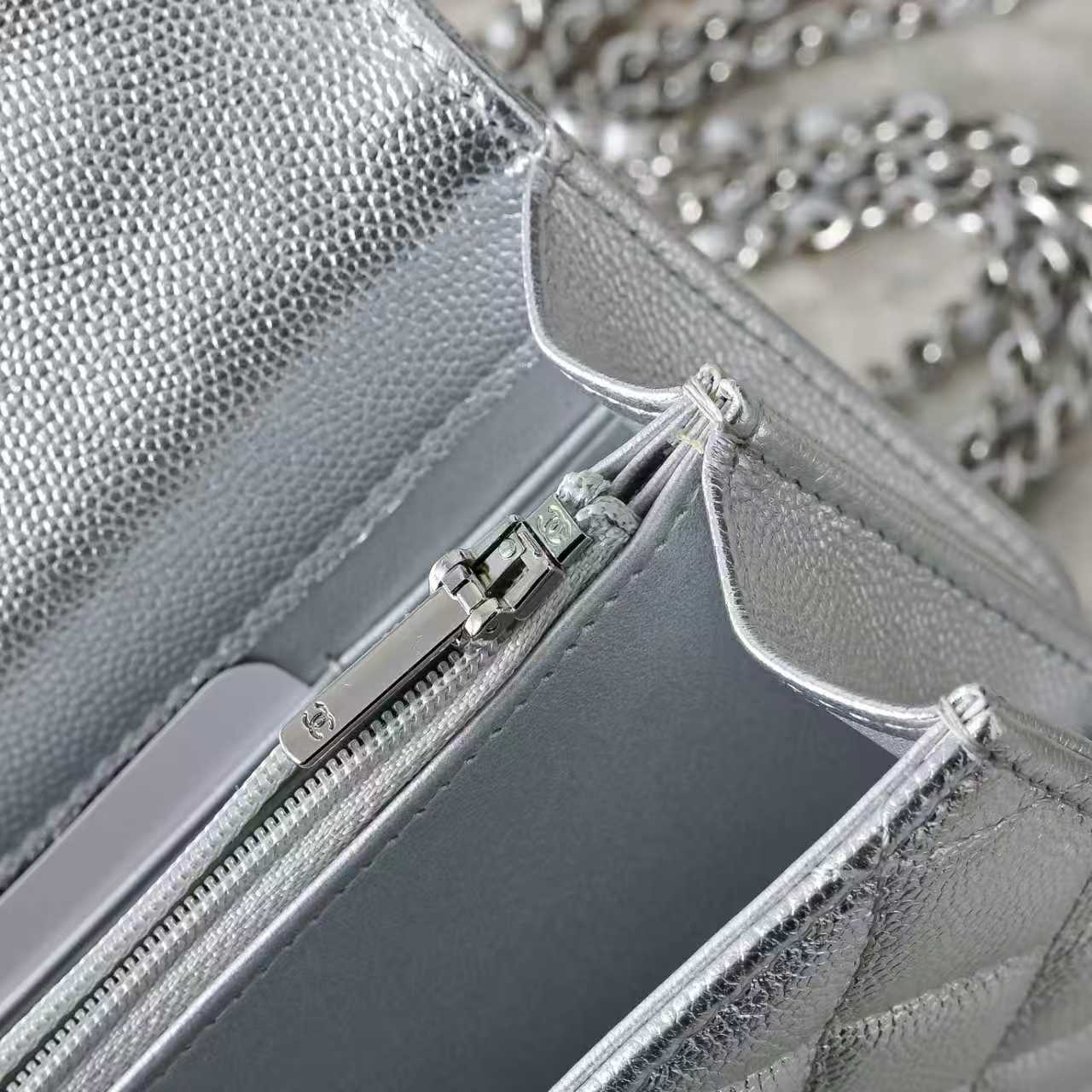 Chanel Basic Bag Cow Leather Gold M-l