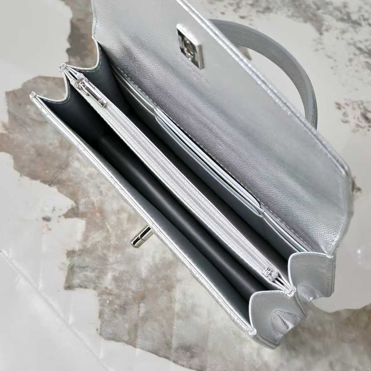 Chanel Basic Bag Cow Leather Gold M-l