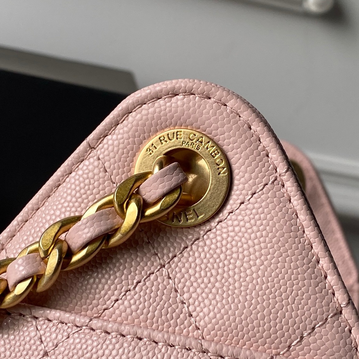 Chanel Basic Bag Cow Leather M-l-s