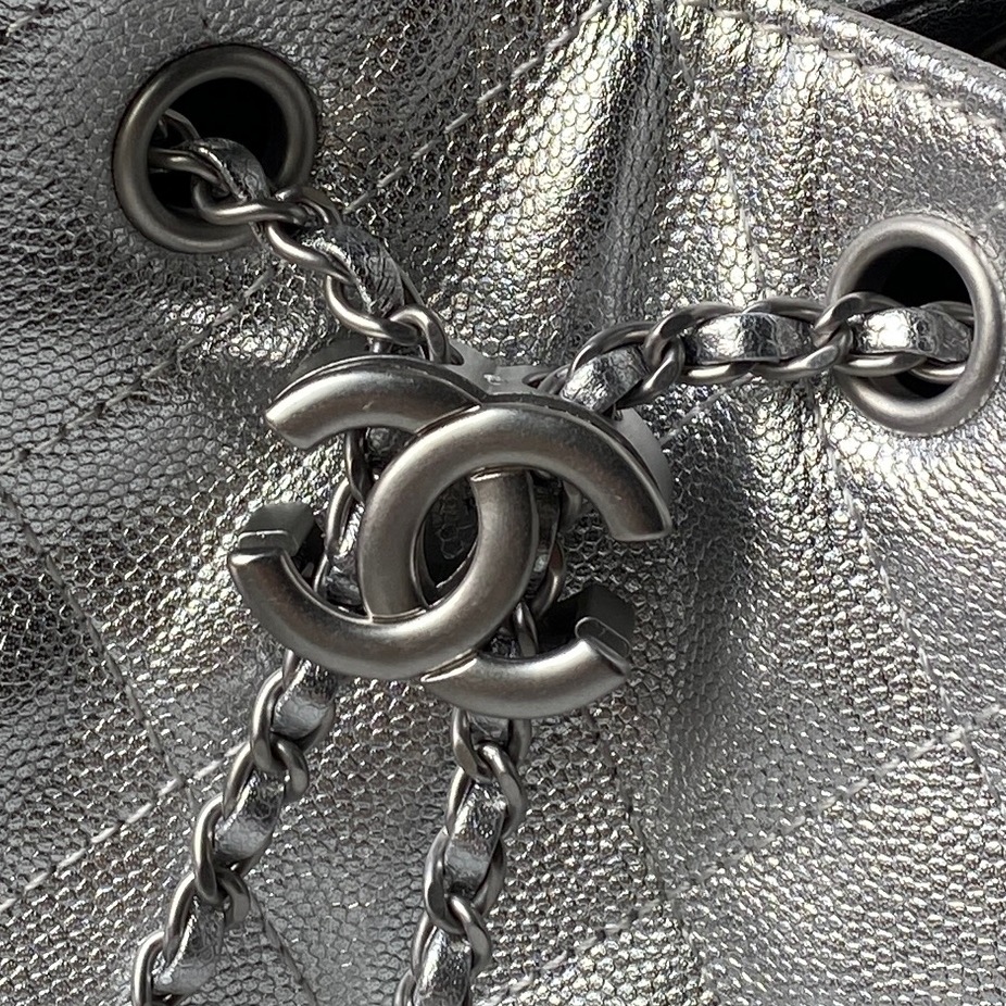 Chanel Basic Bag Gold 14cm-l-s