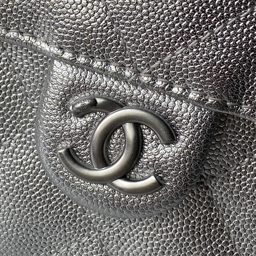 Chanel Basic Bag Gold 14cm-l-s