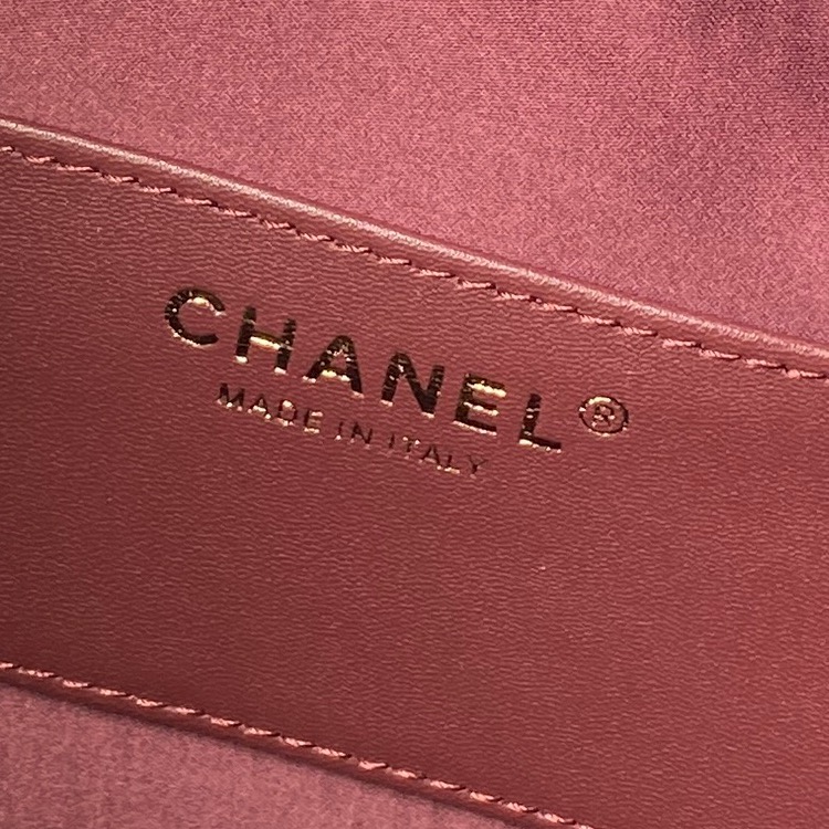 Chanel Basic Bag Gold 14cm-l-s