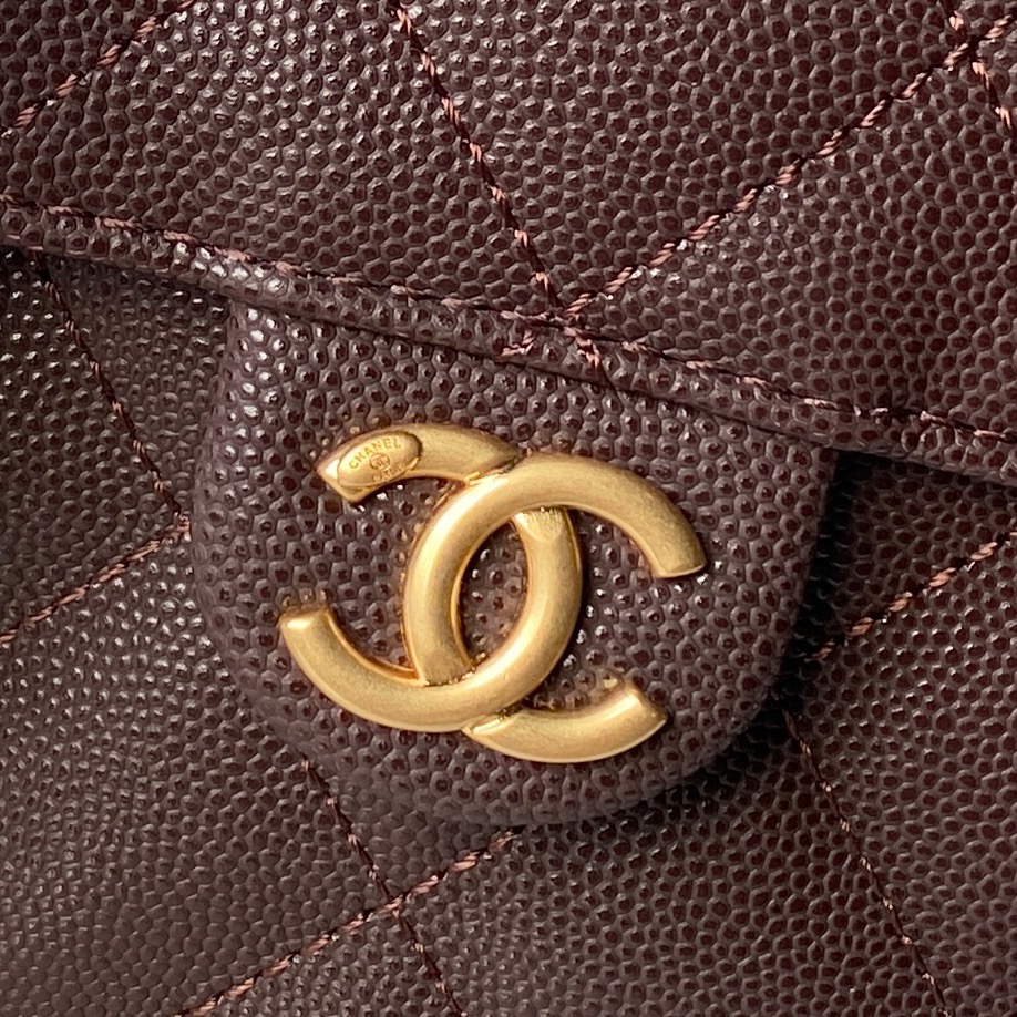 Chanel Basic Bag Gold 14cm-l-s