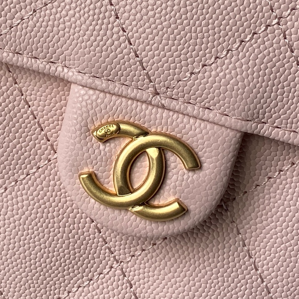 Chanel Basic Bag Gold 14cm-l-s