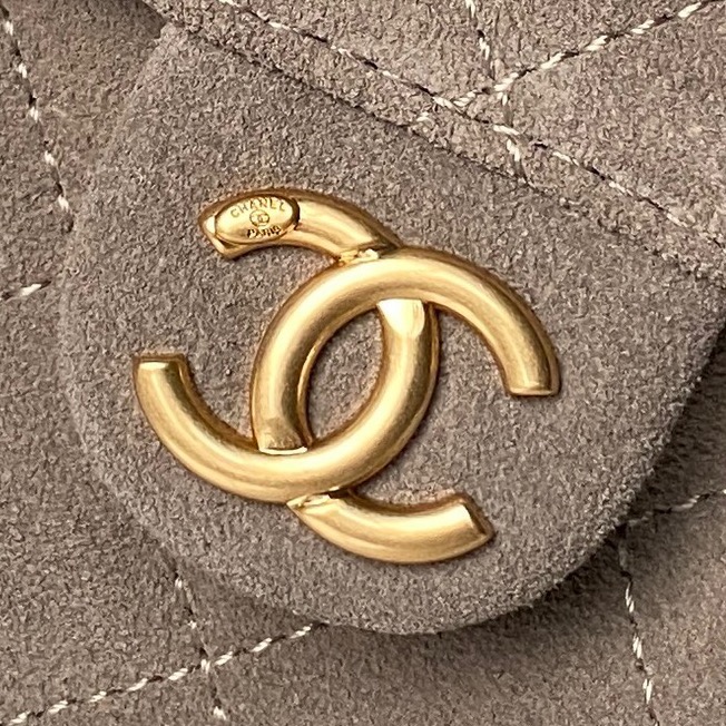 Chanel Basic Bag Gold 15cm-l-s