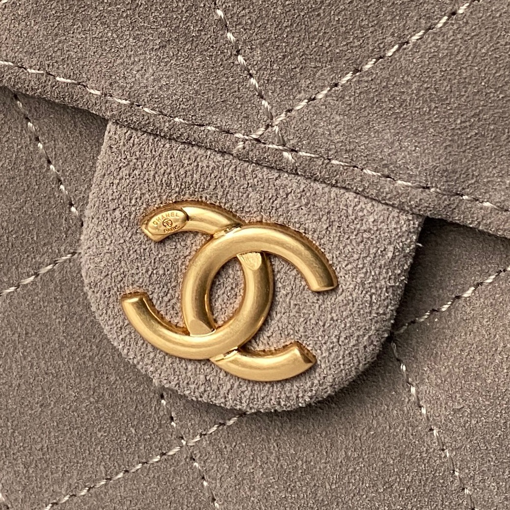 Chanel Basic Bag Gold 15cm-l-s