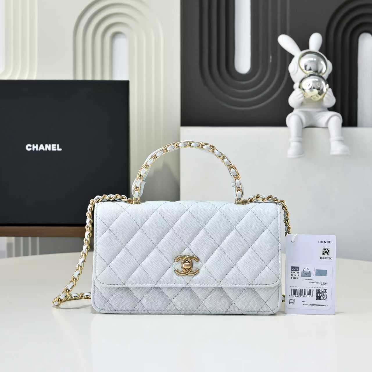 Chanel Basic Bag Cow Leather M-l