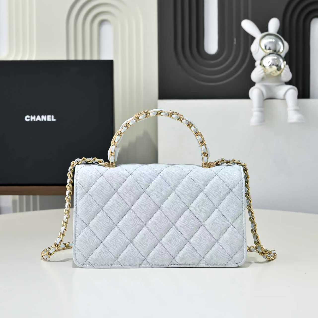 Chanel Basic Bag Cow Leather M-l