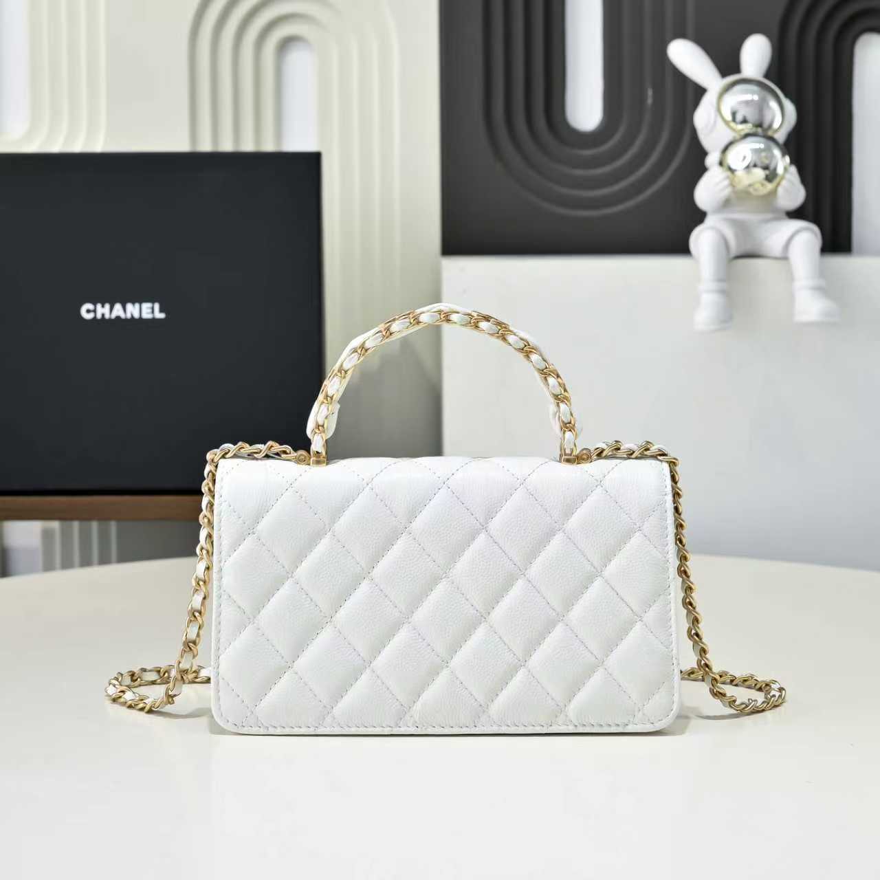 Chanel Basic Bag Cow Leather M-l