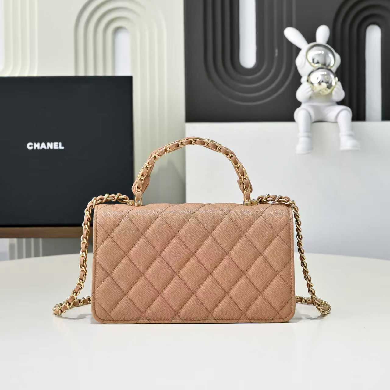Chanel Basic Bag Cow Leather M-l