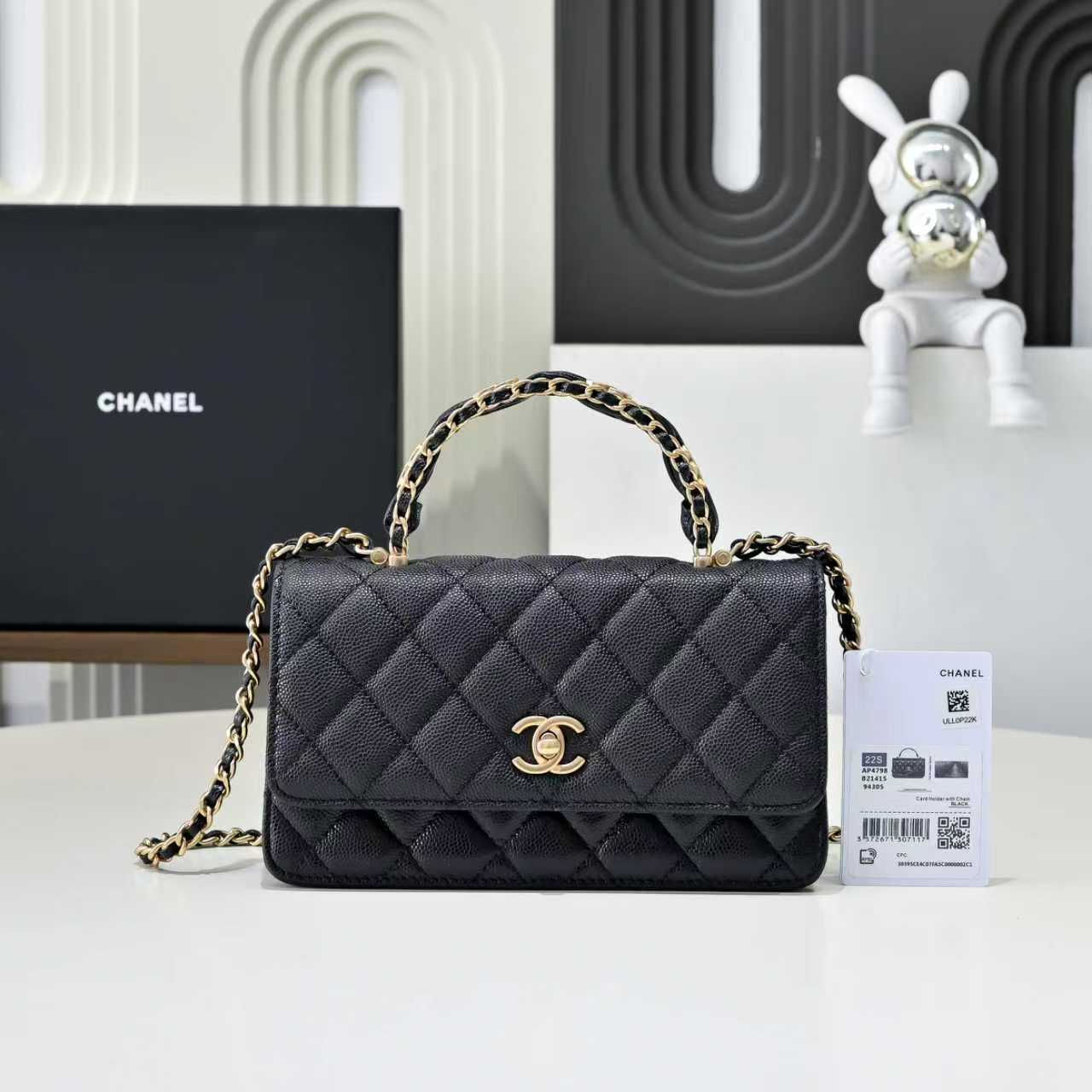 Chanel Basic Bag Cow Leather M-l