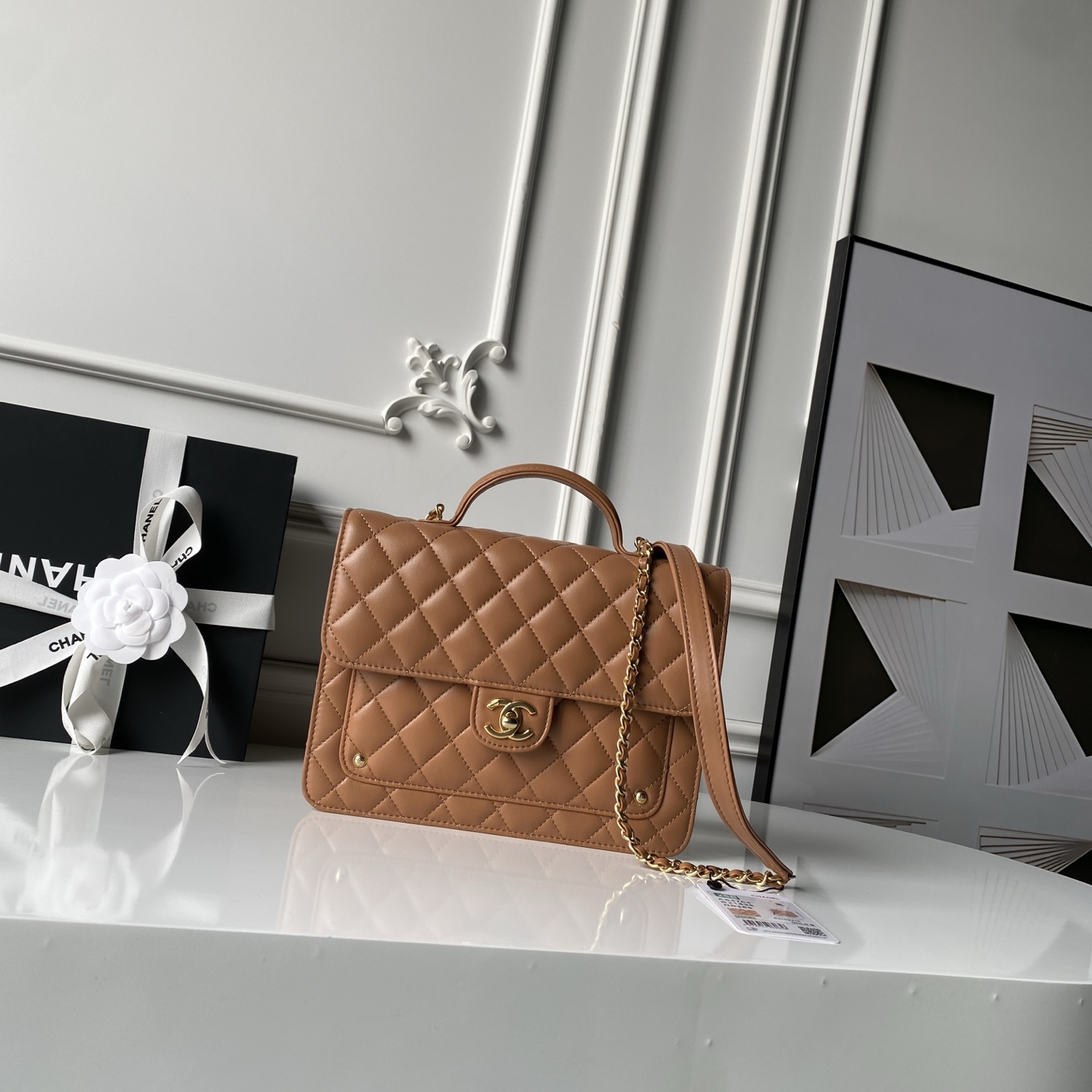 Chanel Basic Bag Sheepskin L-s