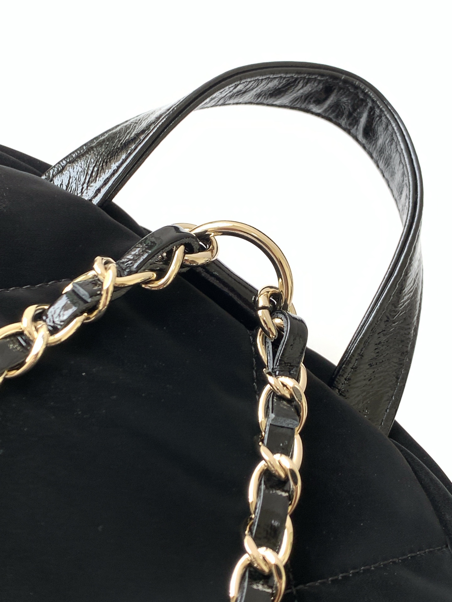 Chanel Backpack Black L-s