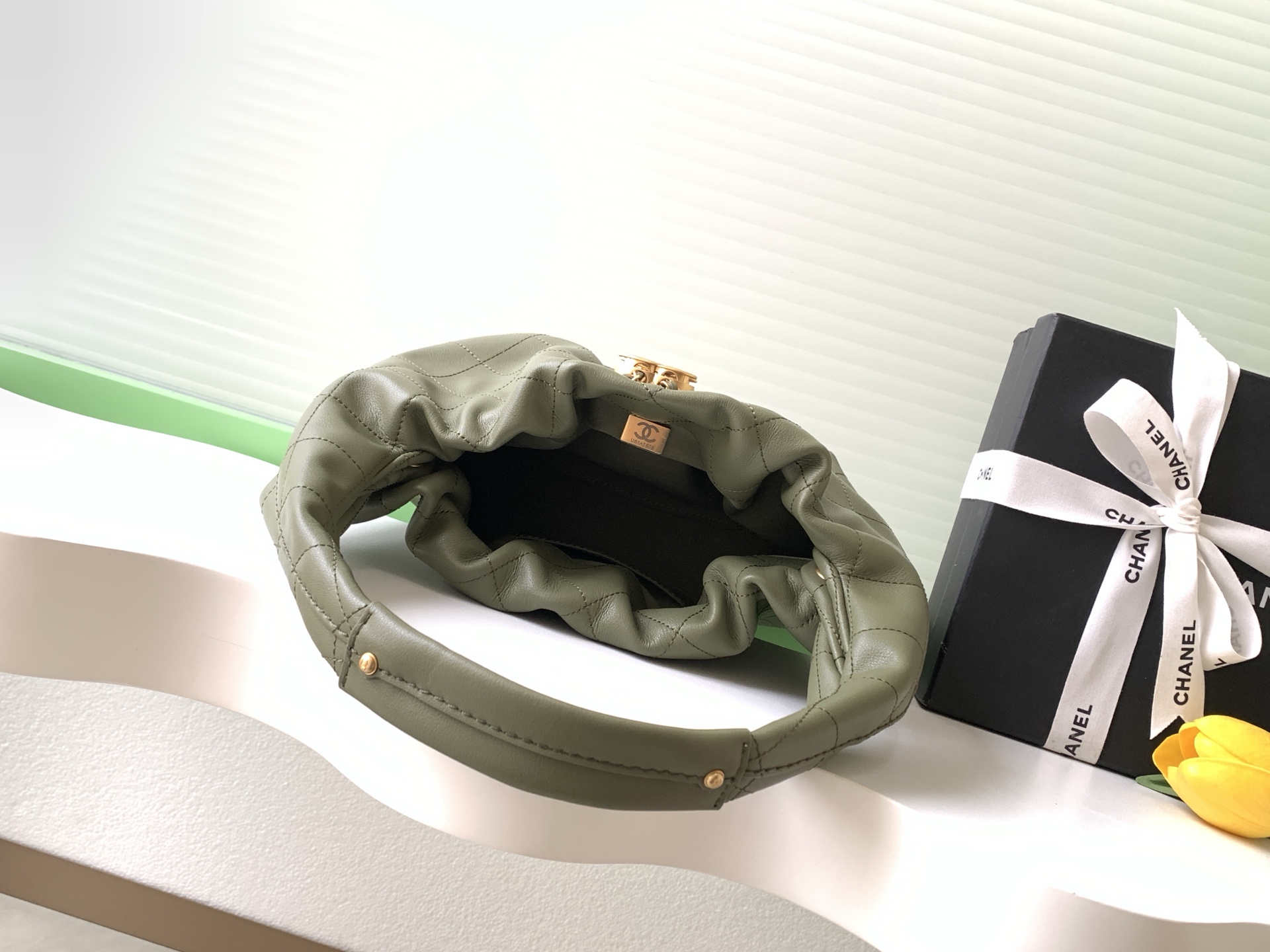 Chanel Basic Bag Cow Leather L-s