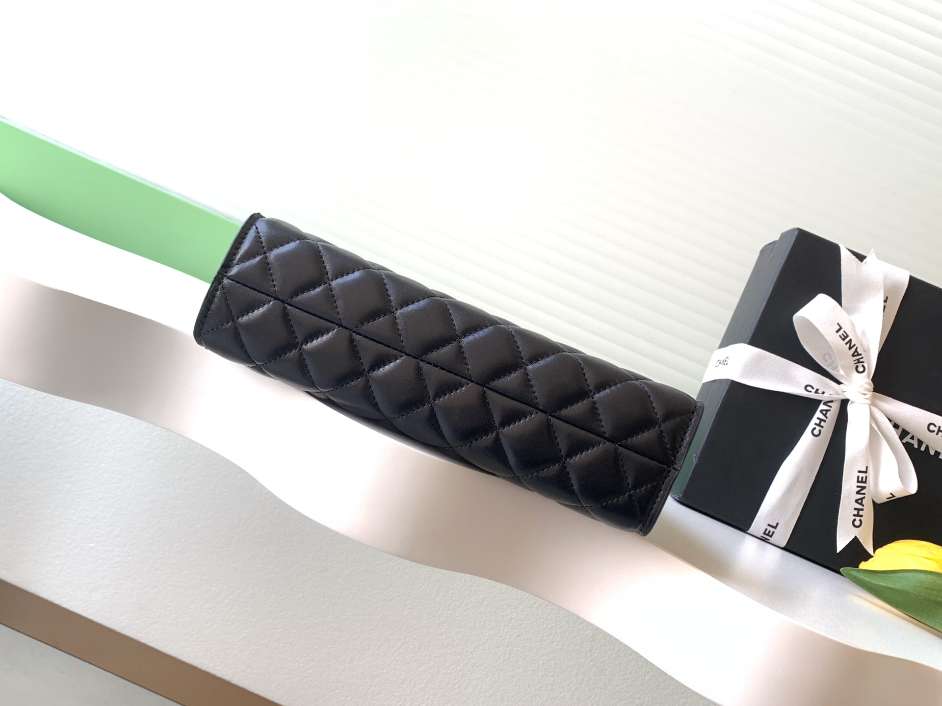 Chanel Basic Bag Sheepskin Gold L-s