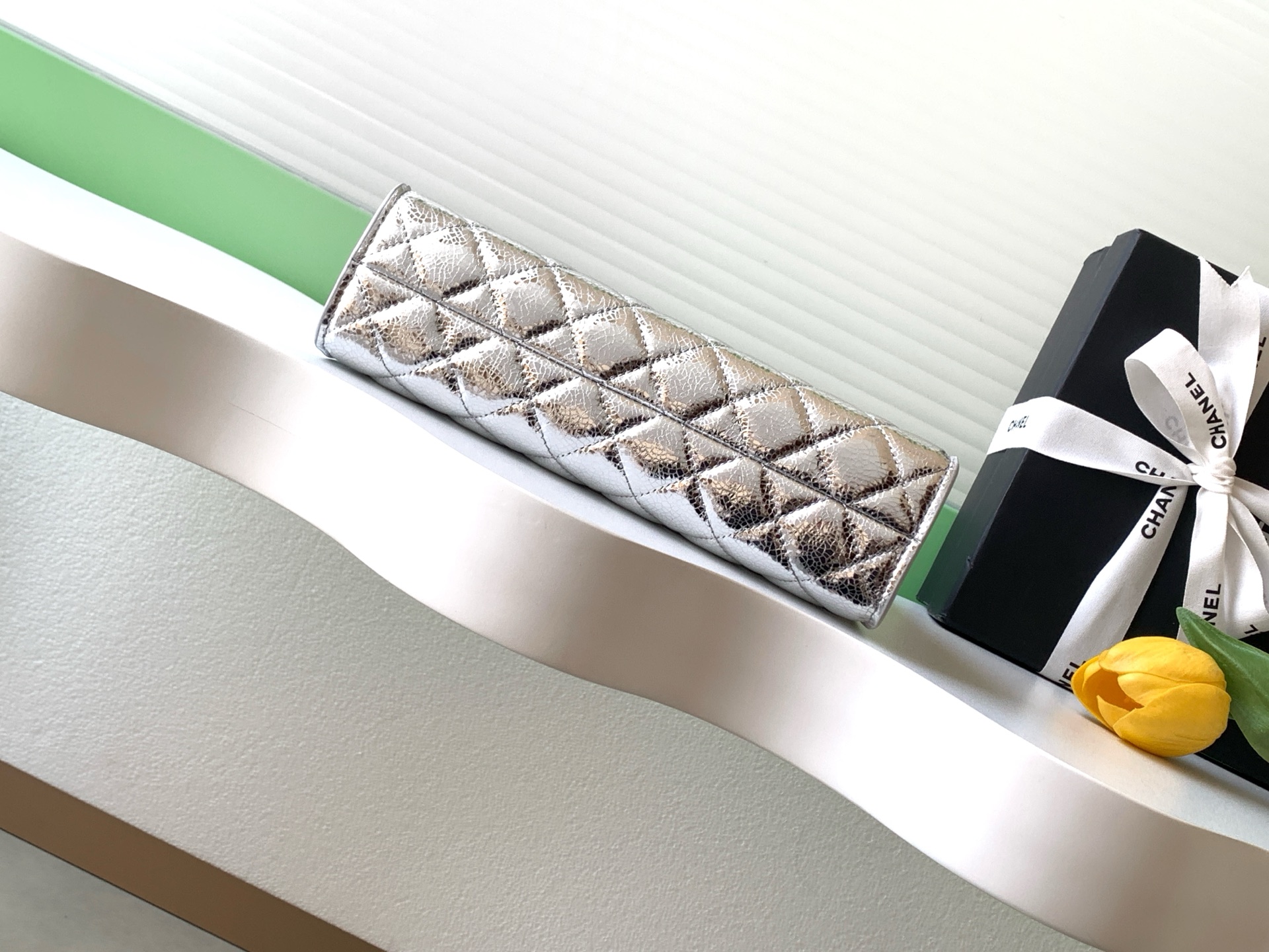 Chanel Basic Bag Sheepskin Gold L-s