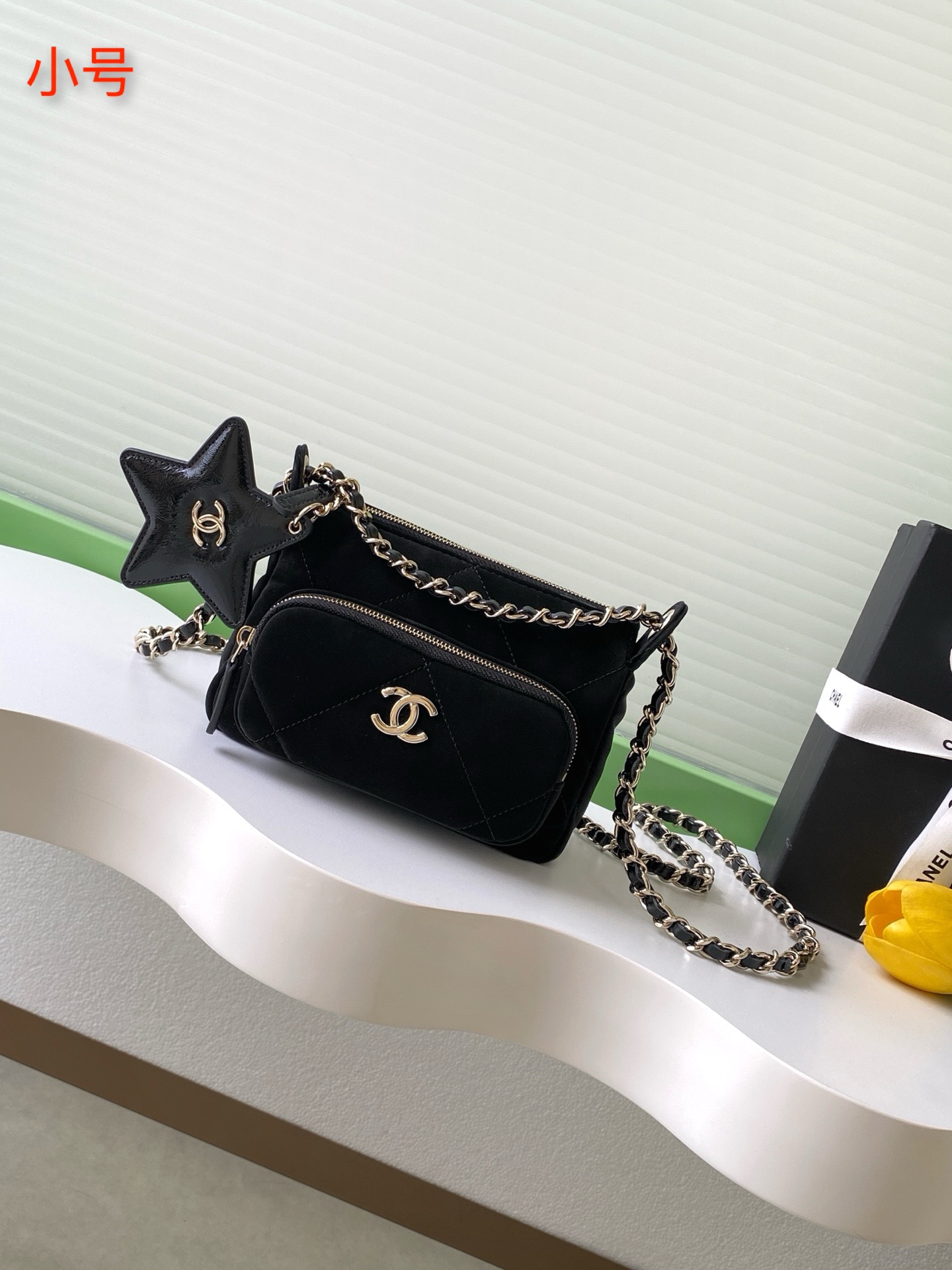 Chanel Basic Bag Black Mini Size L-s