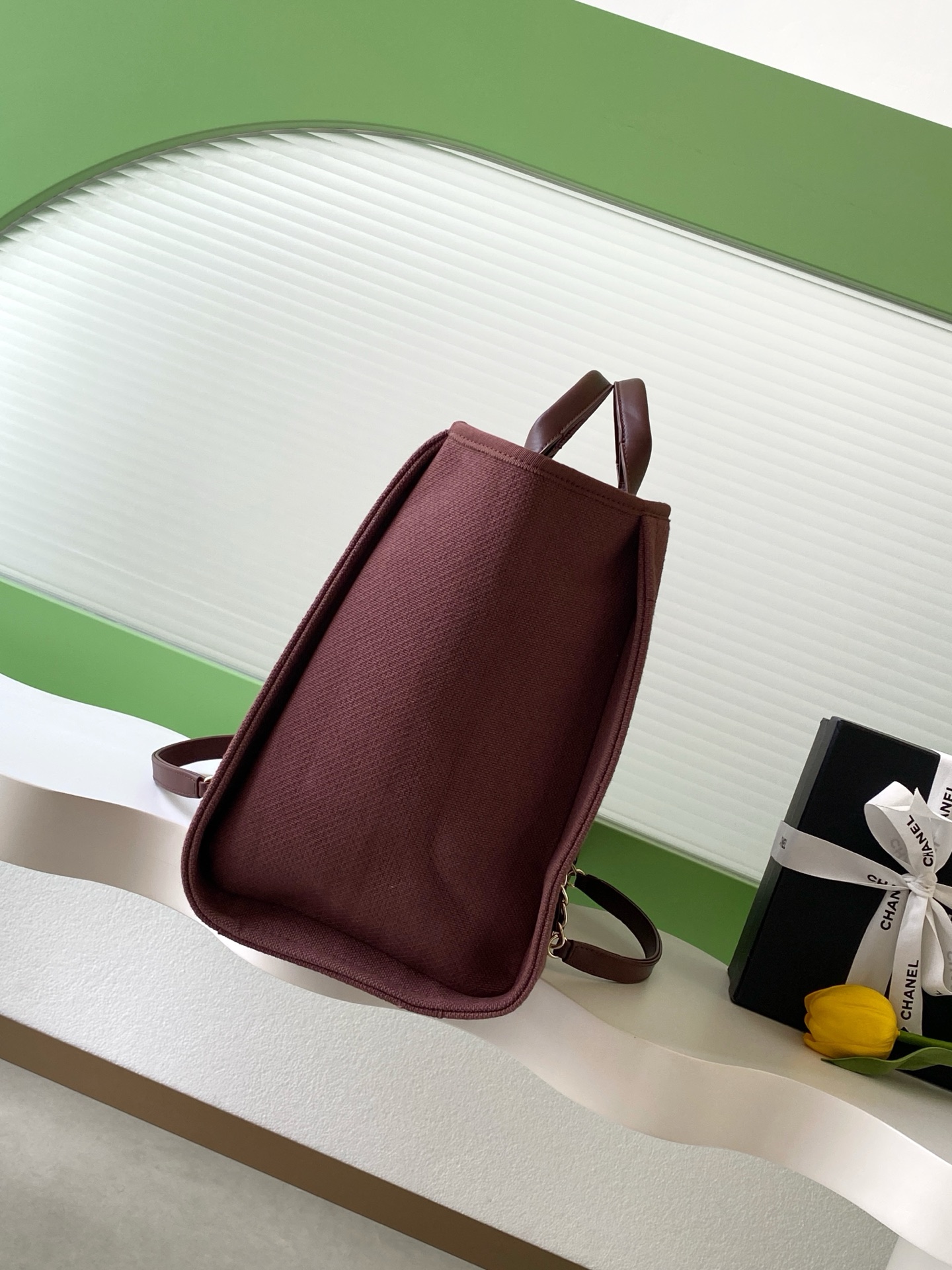 Chanel Tote Bag Cow Leather 38cm-l