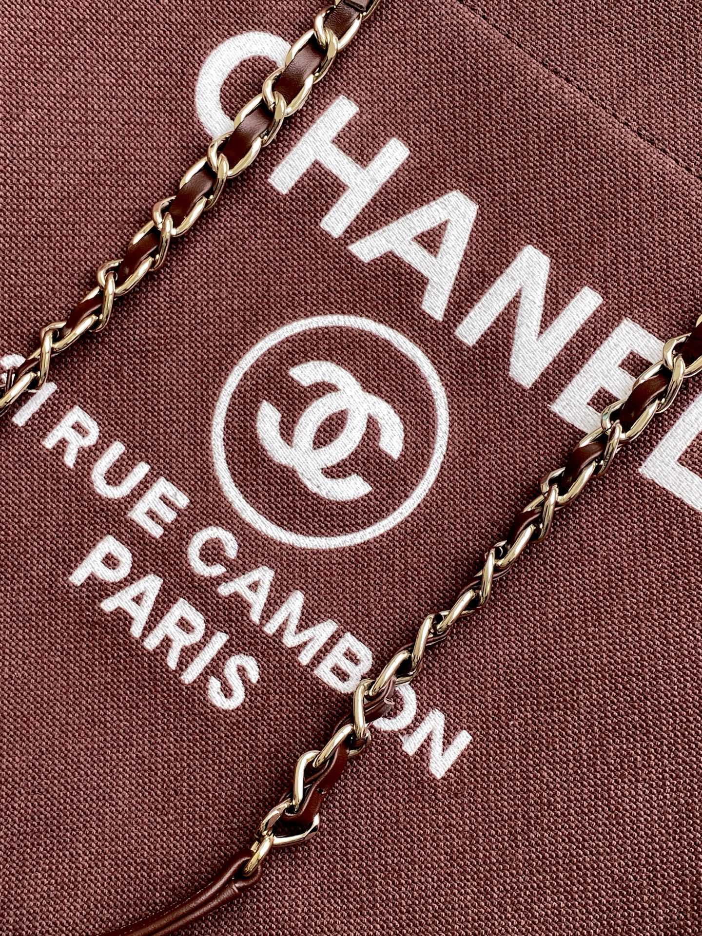 Chanel Tote Bag Cow Leather 38cm-l