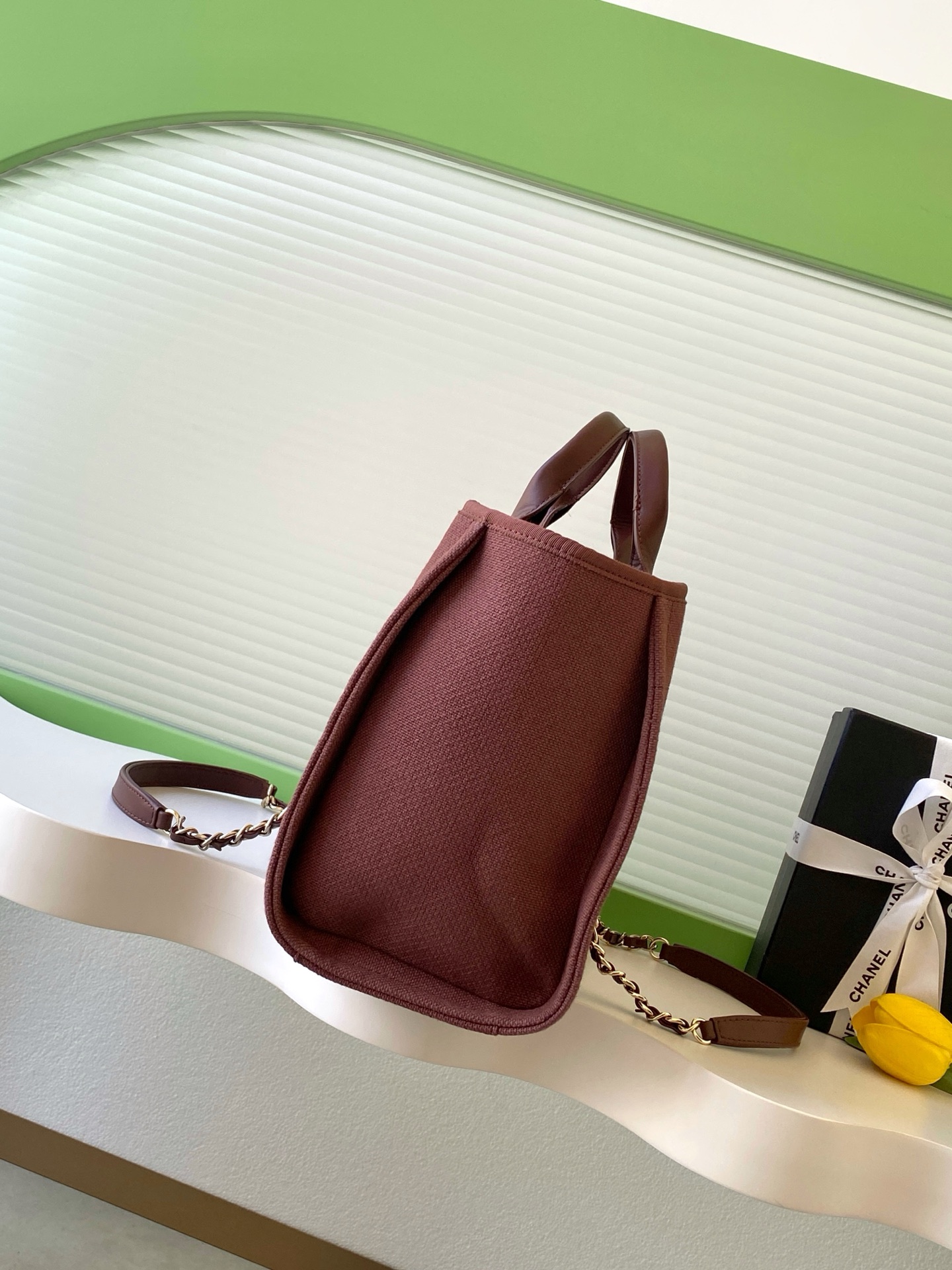 Chanel Tote Bag Cow Leather 33cm-l-s