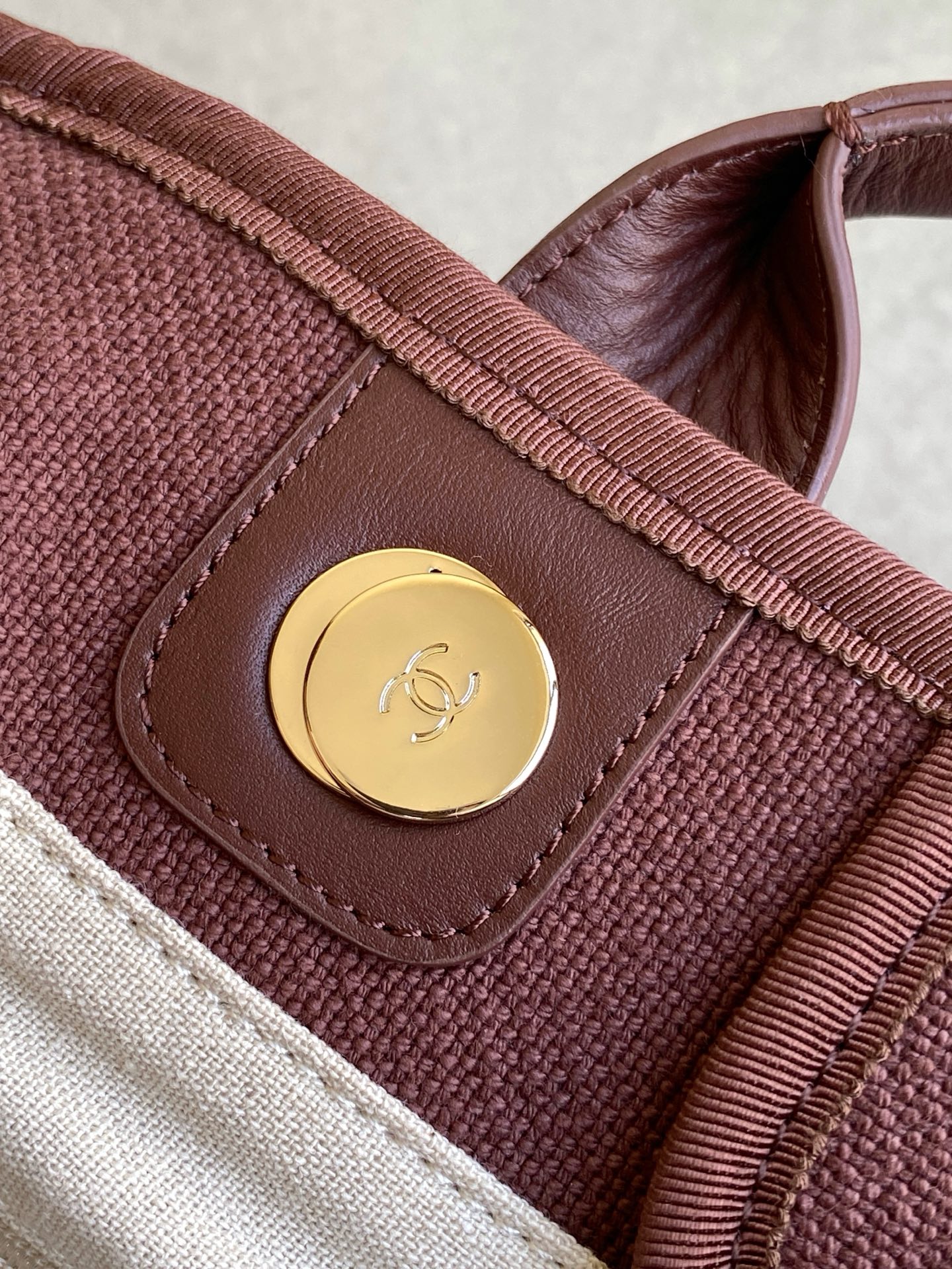 Chanel Tote Bag Cow Leather 33cm-l-s