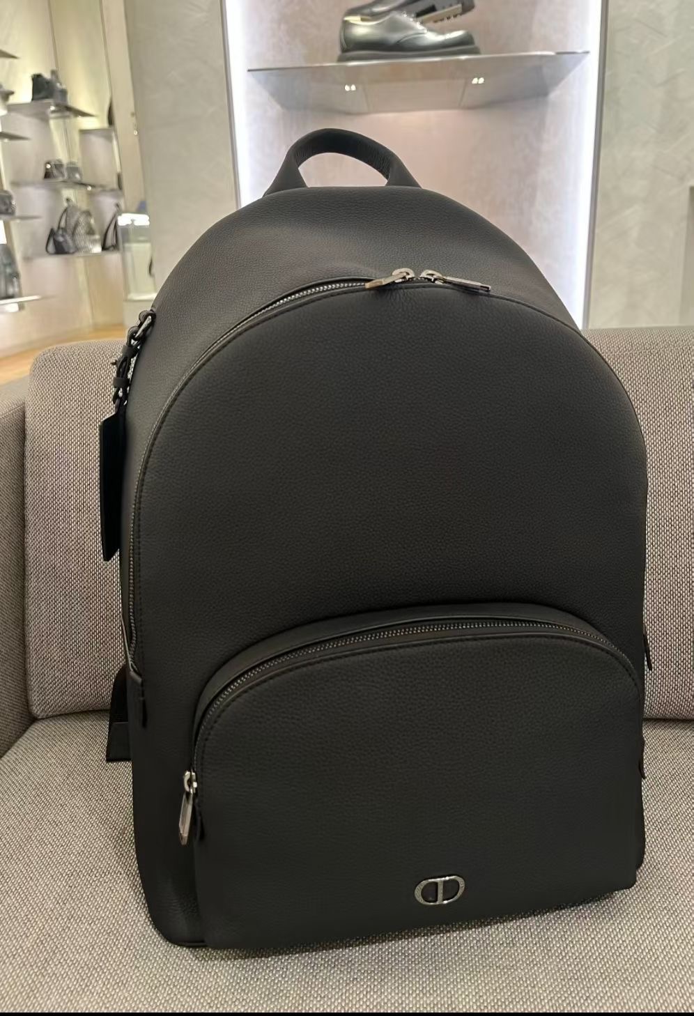 Dior Male Backpack Cow Leather