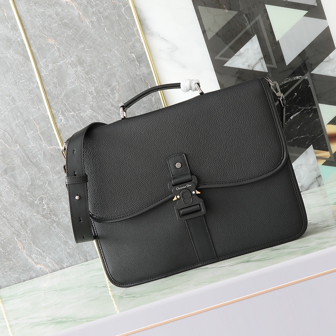 Dior Briefcase Cow Leather 29cm-m-l