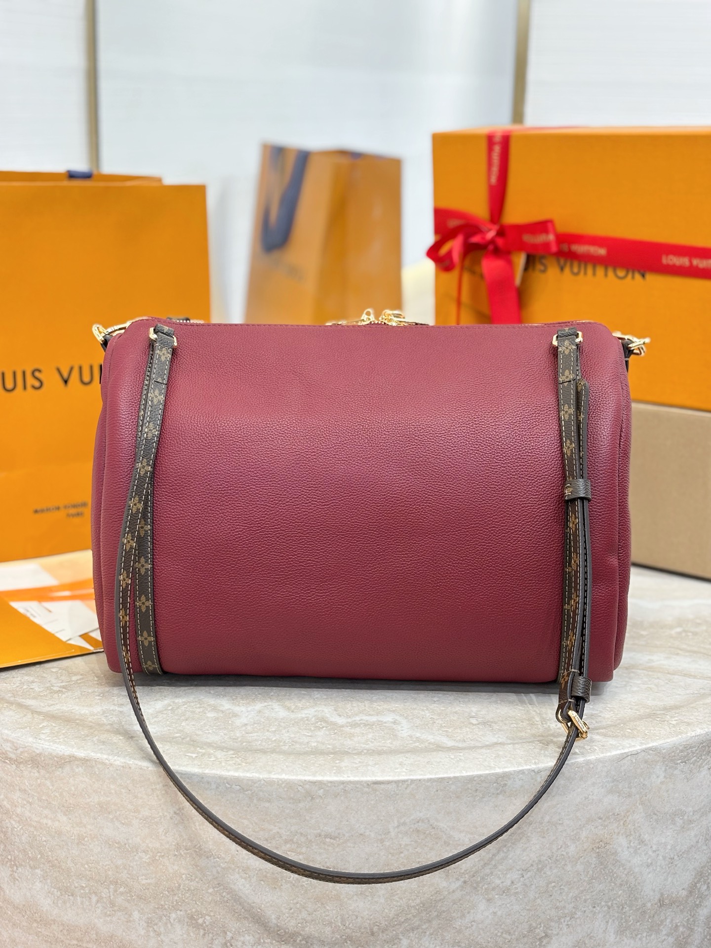 Louis Vuitton Basic Bag Cow Leather M-s