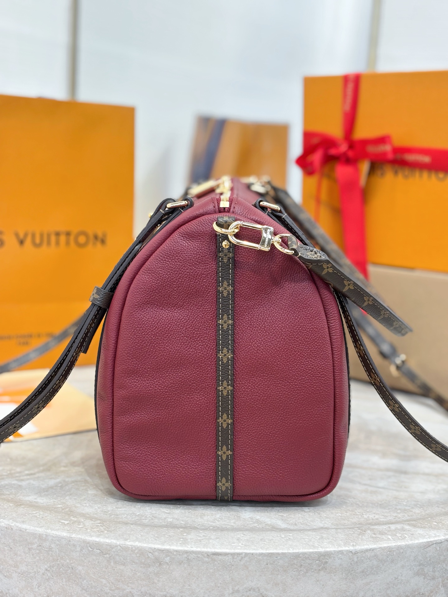 Louis Vuitton Basic Bag Cow Leather M-s