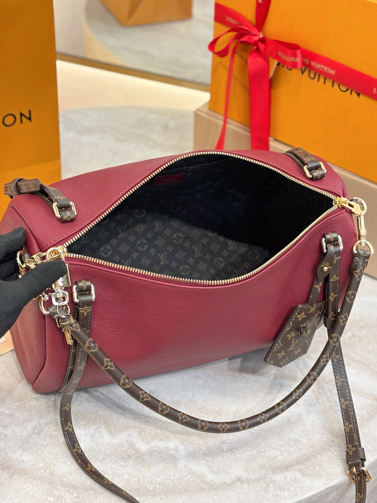 Louis Vuitton Basic Bag Cow Leather M-s