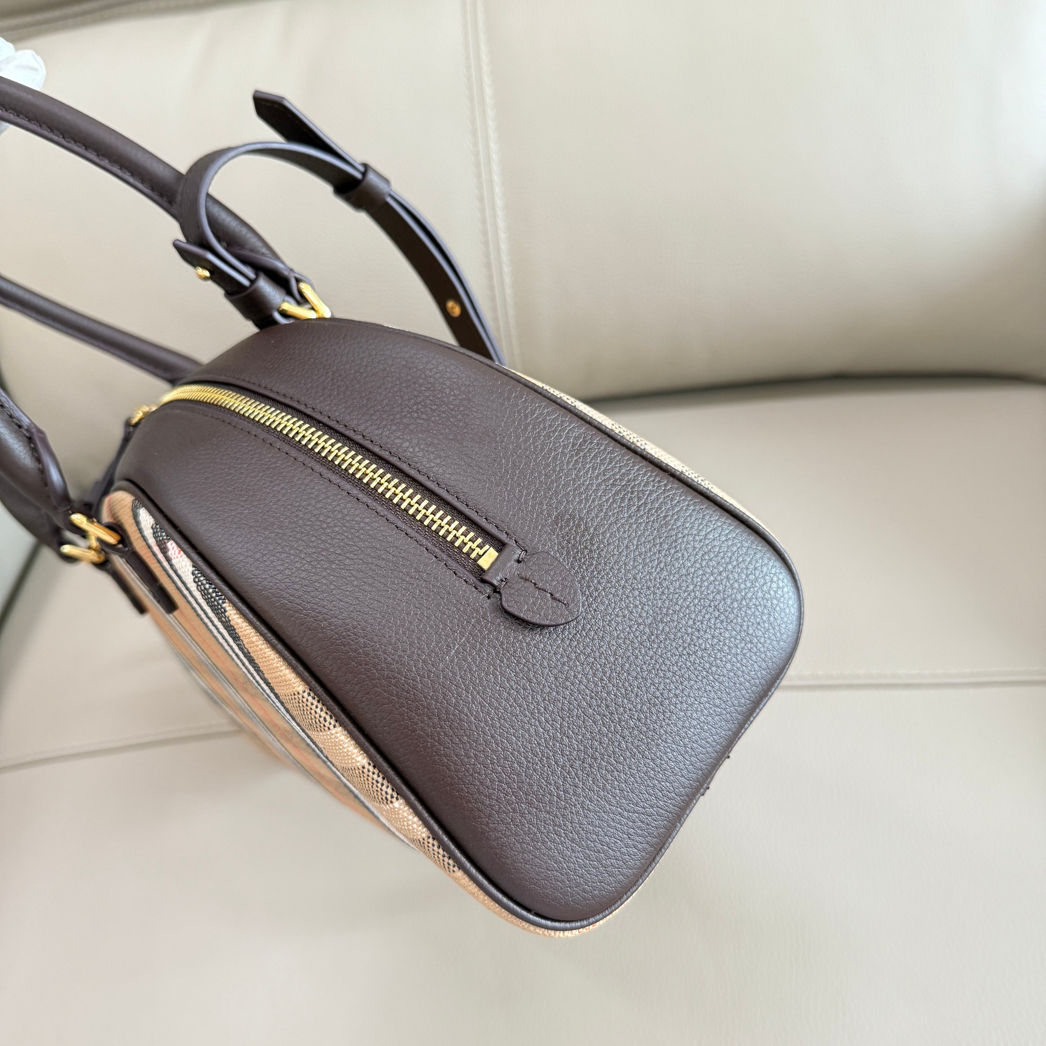 Burberry Backpack Cow Leather 17cm-l-s