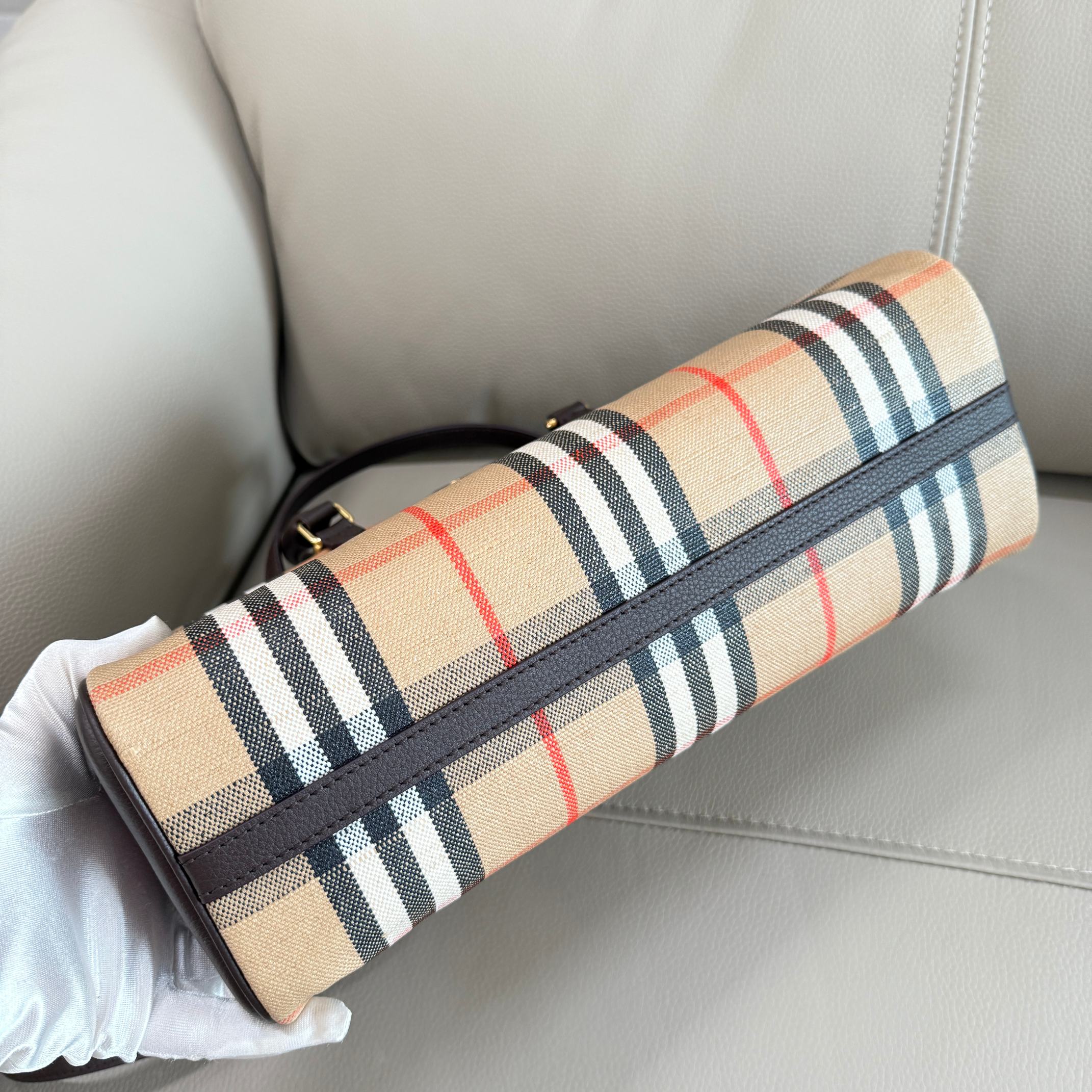 Burberry Backpack Cow Leather 17cm-l-s