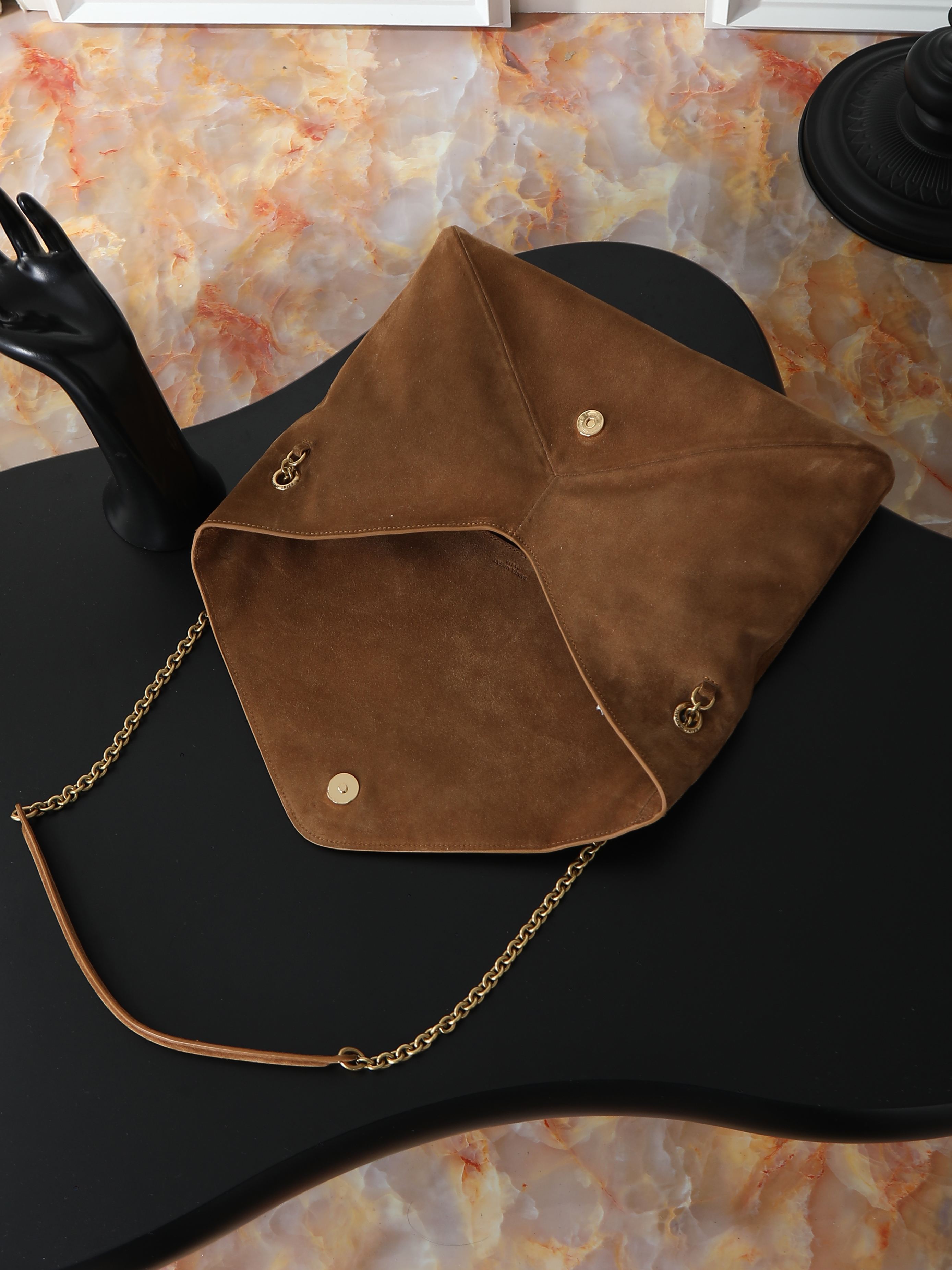 Clutch Bag Sheepskin M-l