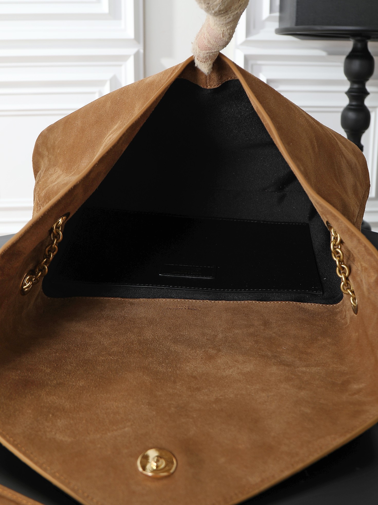 Clutch Bag Sheepskin M-l