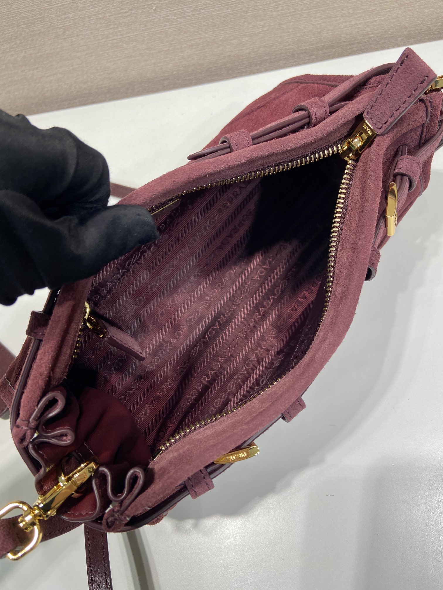 Prada Crossbody Bag 12cm-l-s