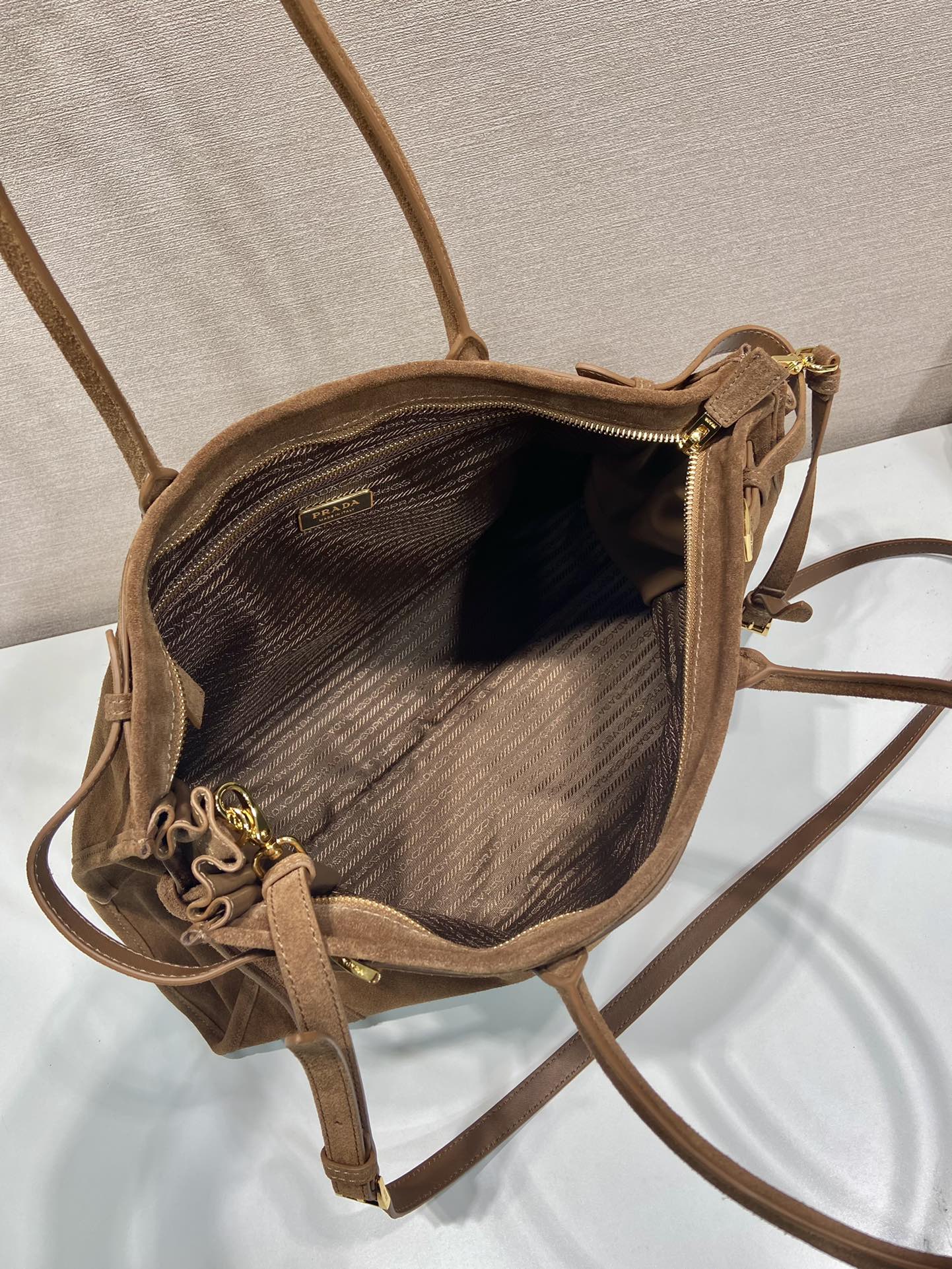 Prada Tote Bag 12cm-l-s