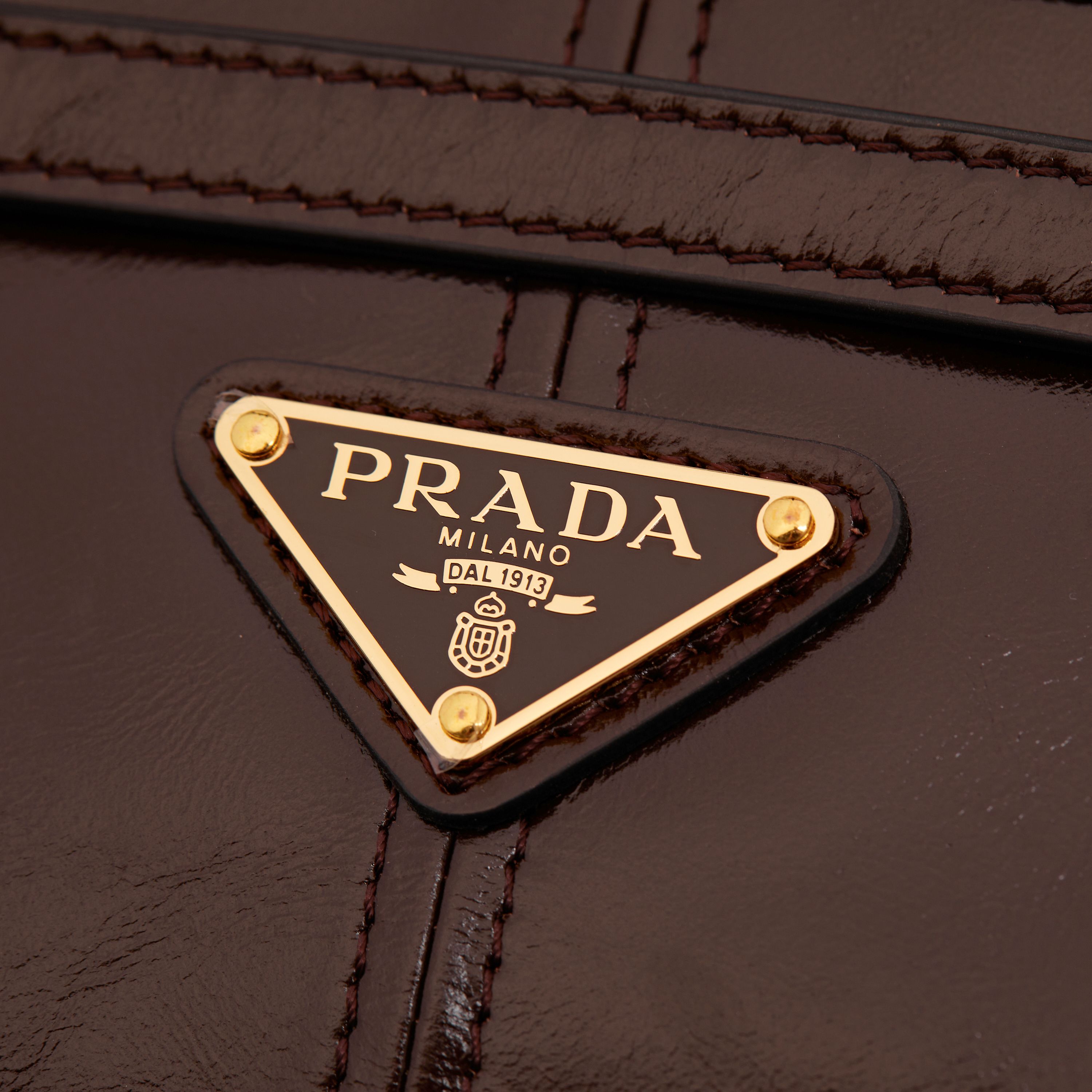 Tote Bag Brown 12cm-l-s