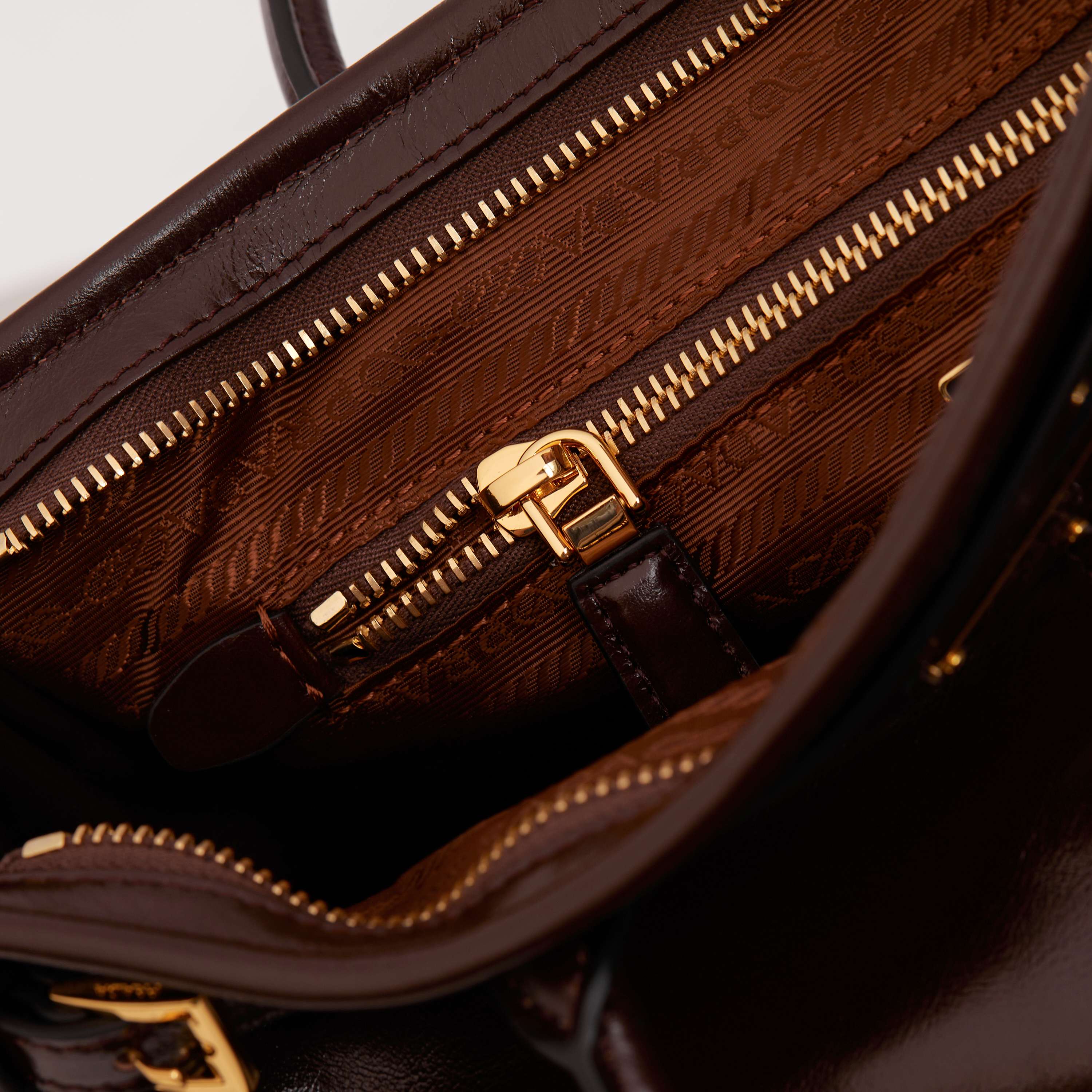 Tote Bag Brown 12cm-l-s