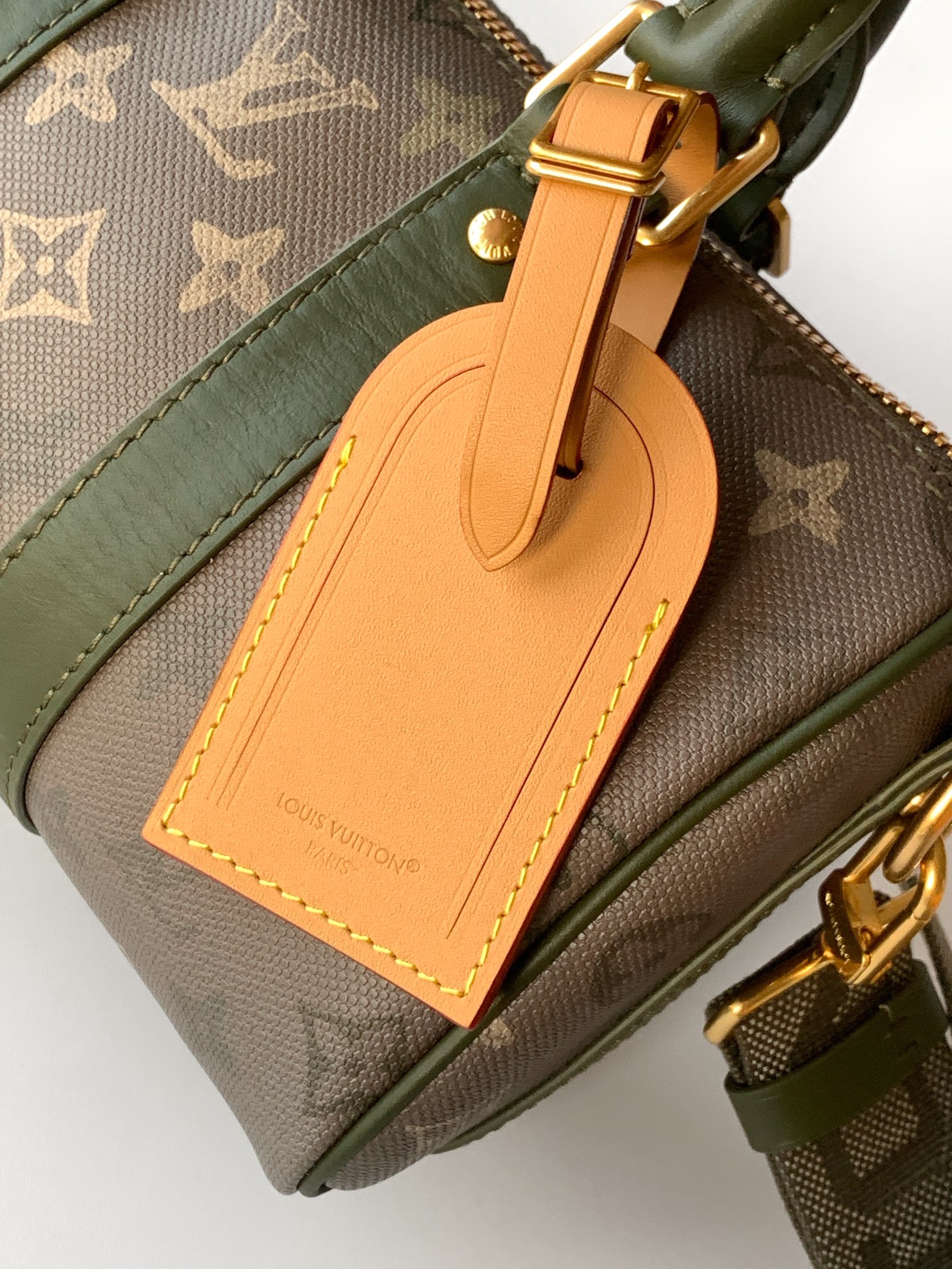 Louis Vuitton Basic Bag Canvas Green M-l-s