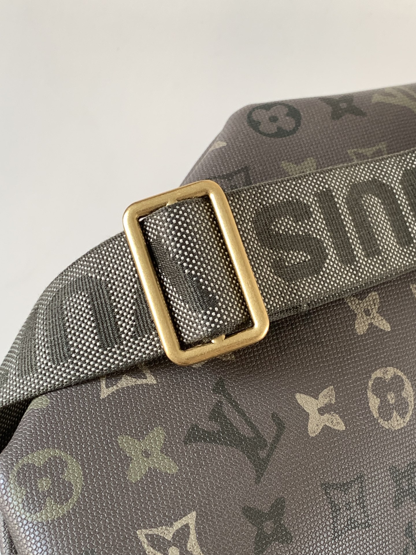 Louis Vuitton Basic Bag Canvas Green M-l-s